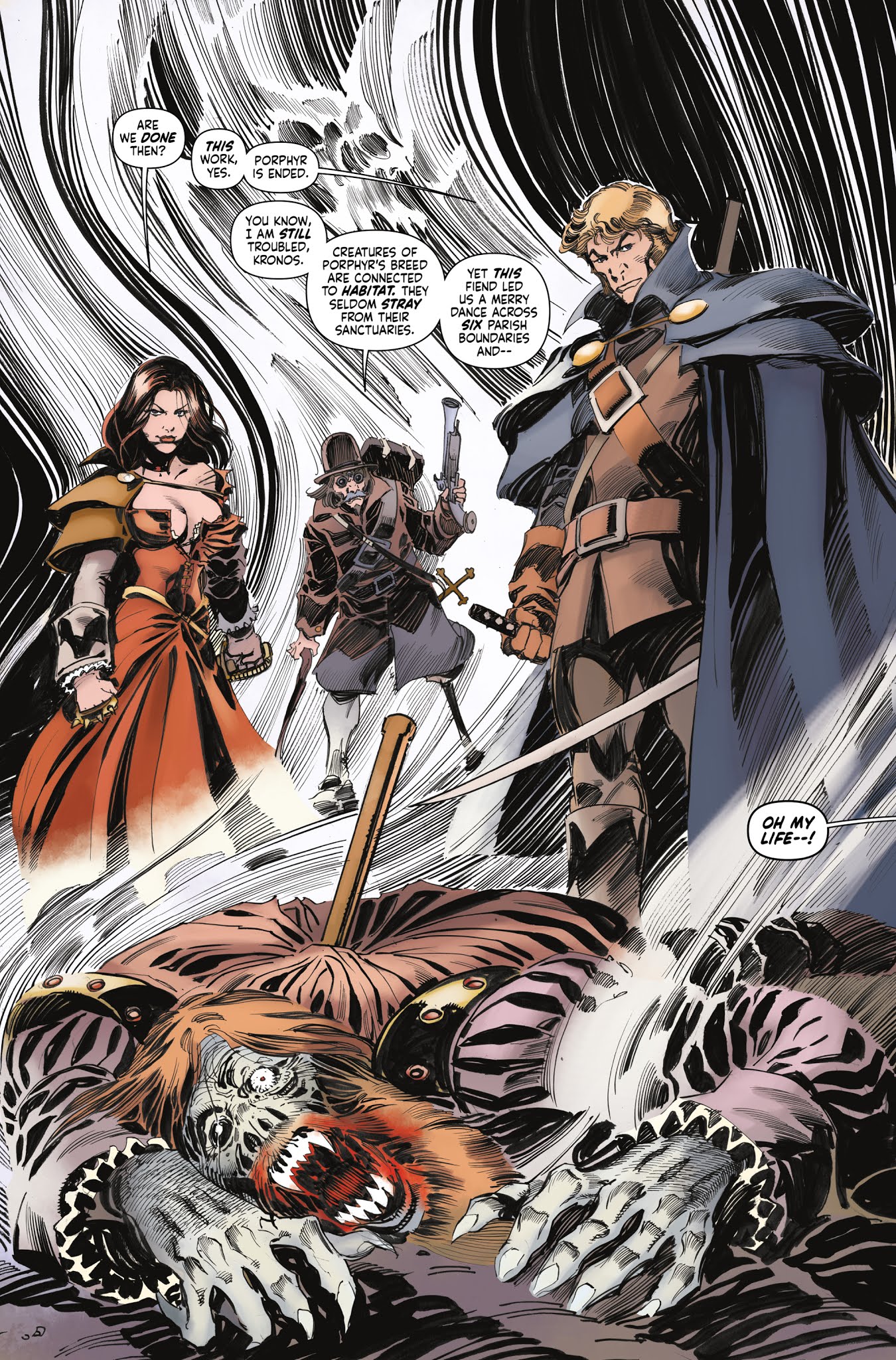 Read online Captain Kronos - Vampire Hunter comic -  Issue #1 - 13
