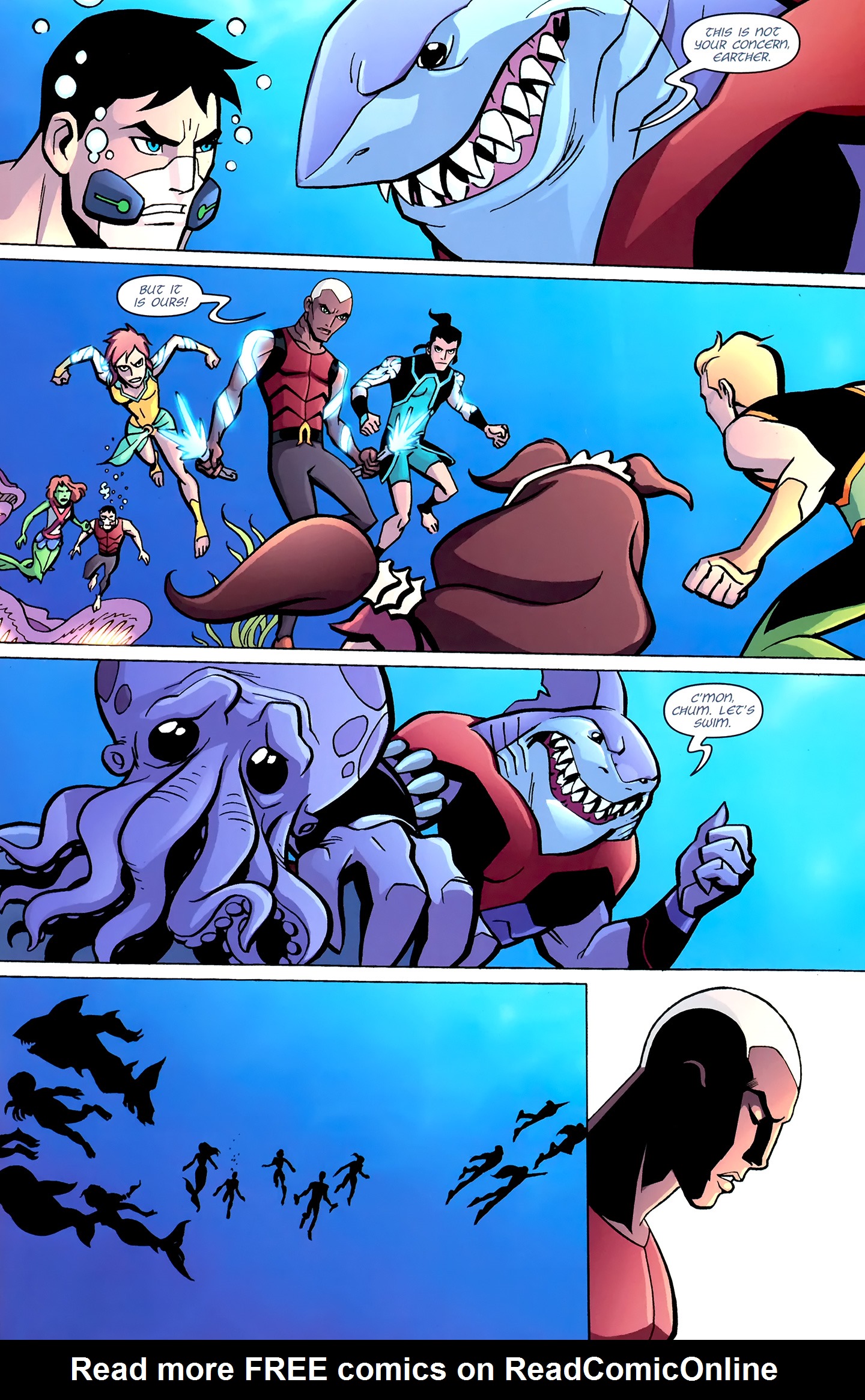 Read online Young Justice (2011) comic -  Issue #14 - 16