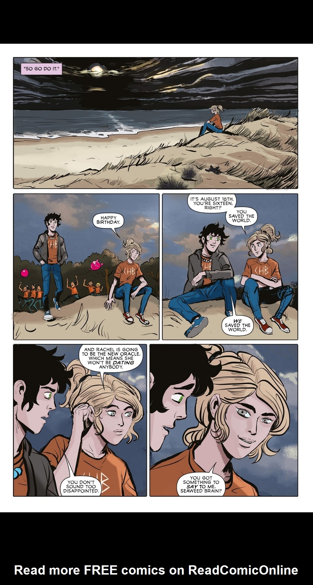 Read online Percy Jackson and the Olympians comic -  Issue # TPB 5 - 127
