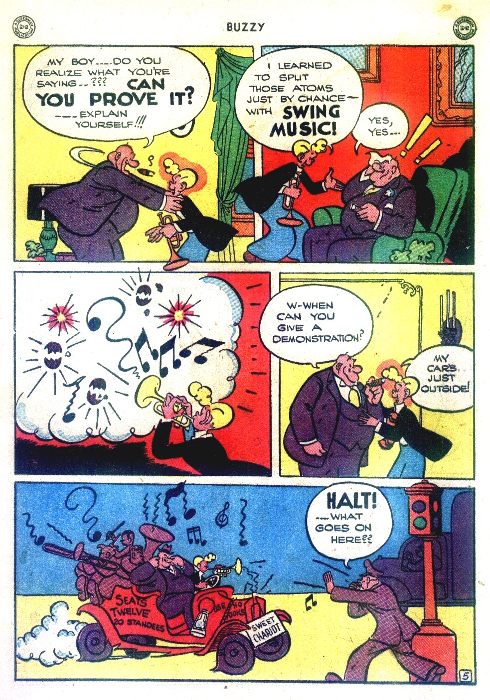 Read online Buzzy comic -  Issue #8 - 7