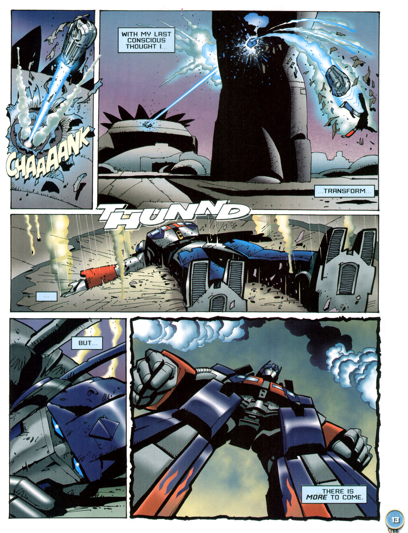 Read online Transformers: Robots in Disguise (2007) comic -  Issue #1 - 13