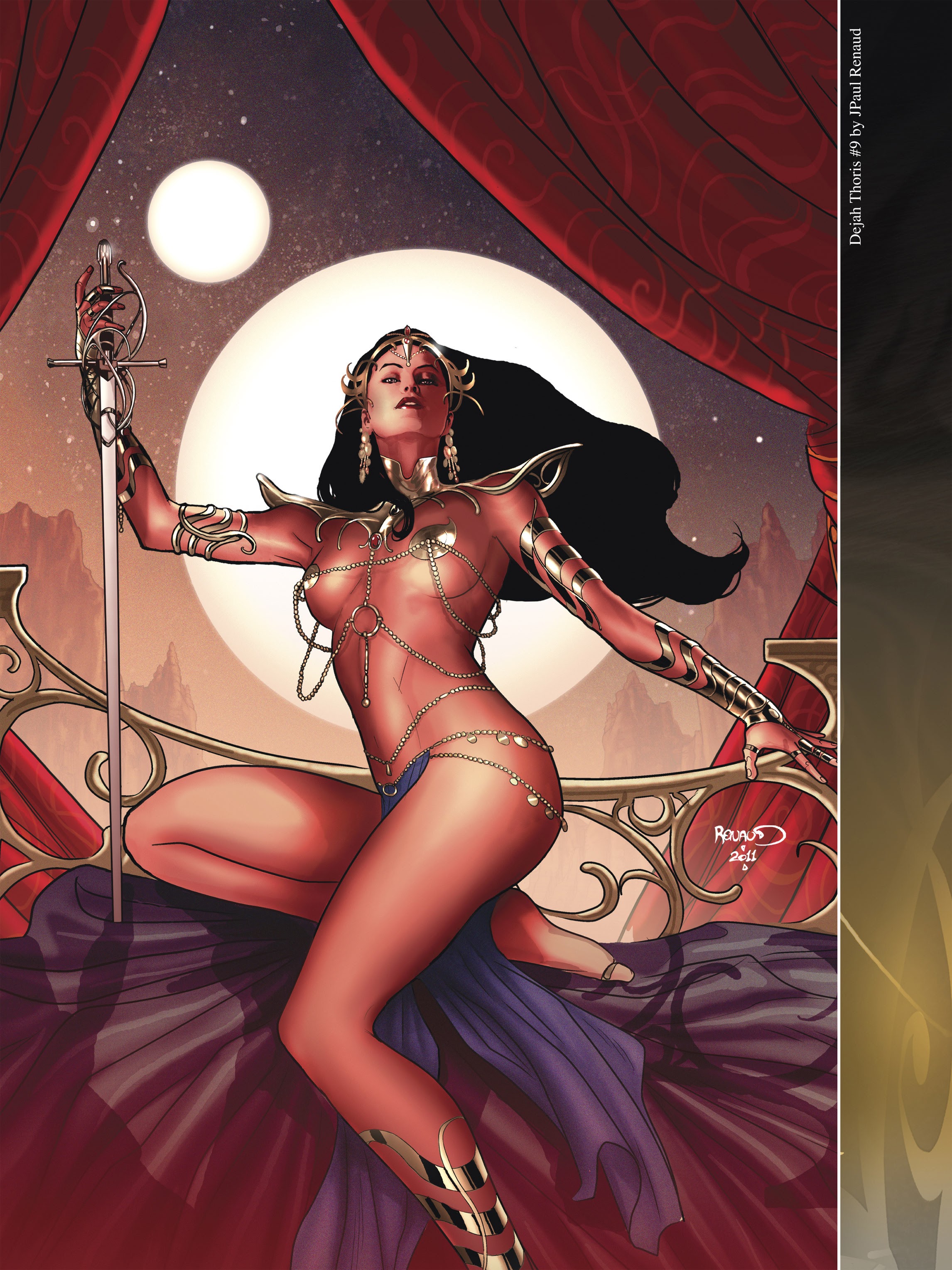 Read online The Art of Dejah Thoris and the Worlds of Mars comic -  Issue # TPB 1 (Part 1) - 55