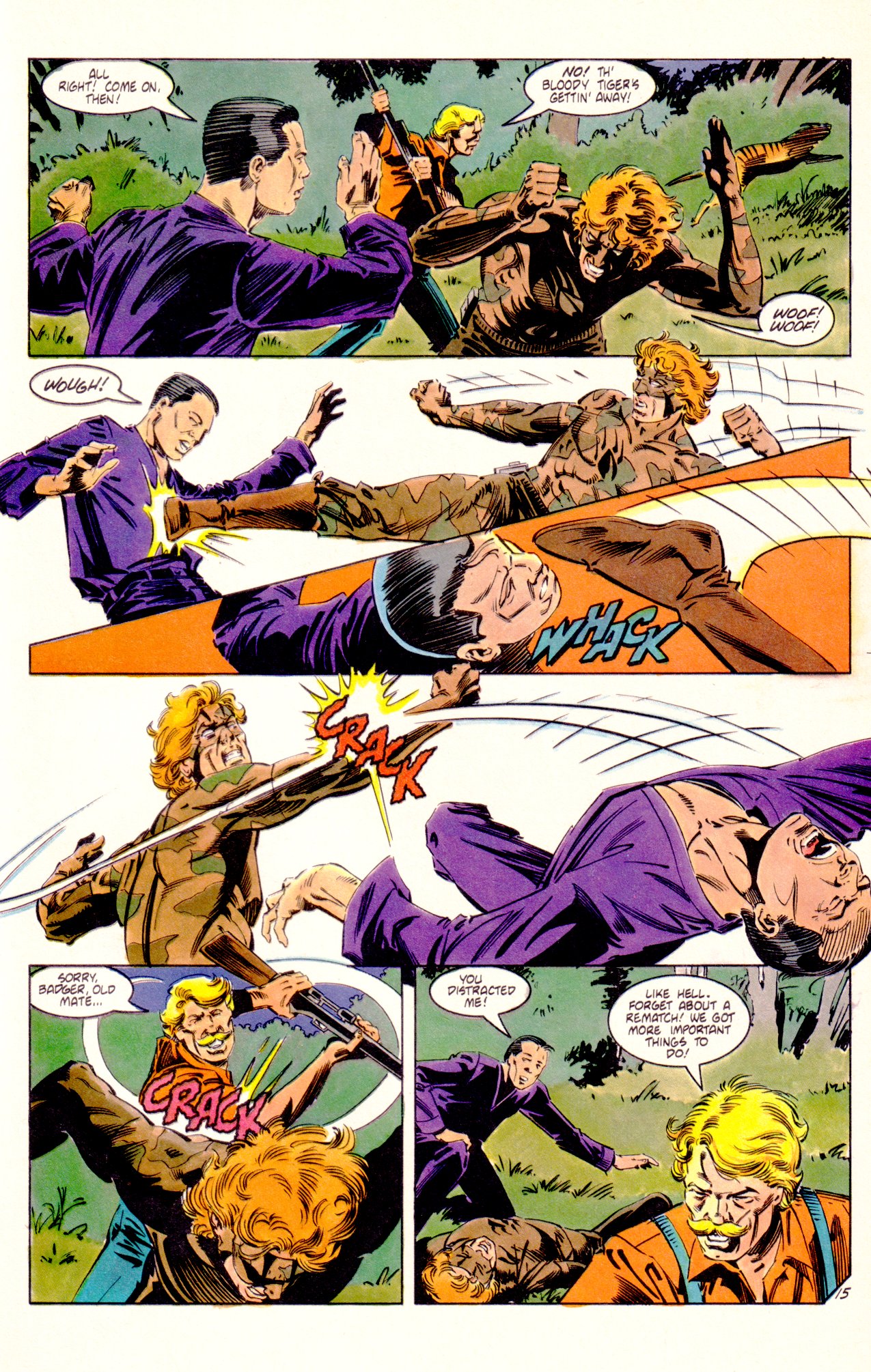 Read online The Badger comic -  Issue #15 - 17