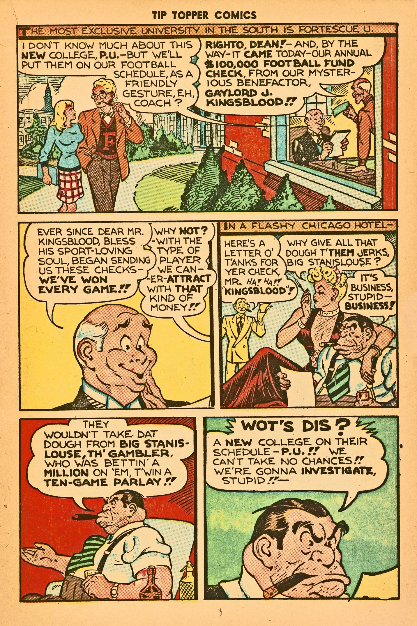 Read online Tip Topper Comics comic -  Issue #3 - 29