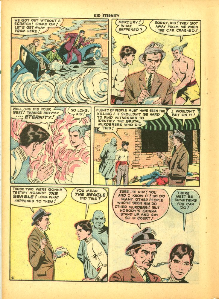 Read online Kid Eternity (1946) comic -  Issue #9 - 6