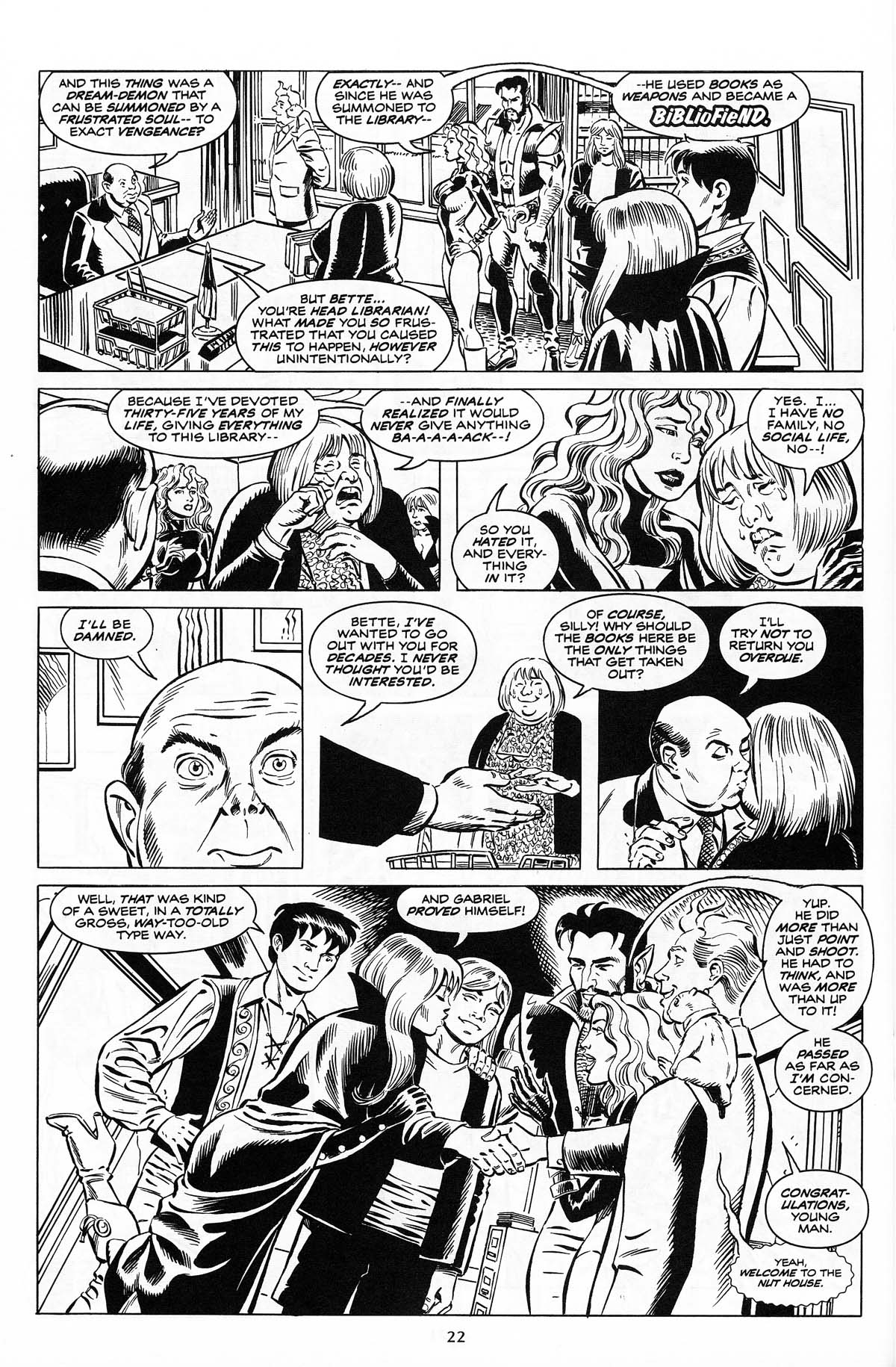 Read online Soulsearchers and Company comic -  Issue #59 - 24