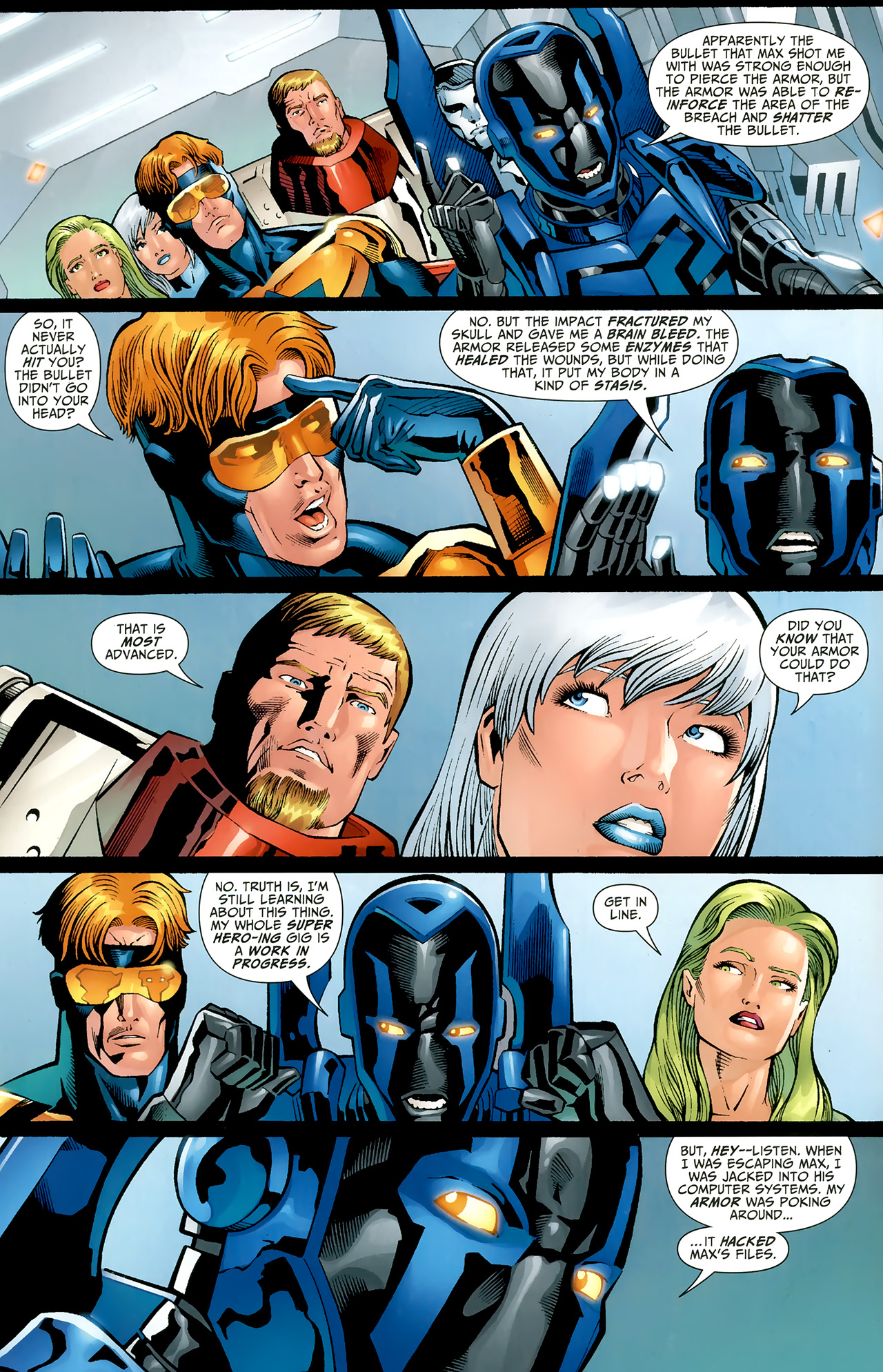 Read online Justice League: Generation Lost comic -  Issue #22 - 6