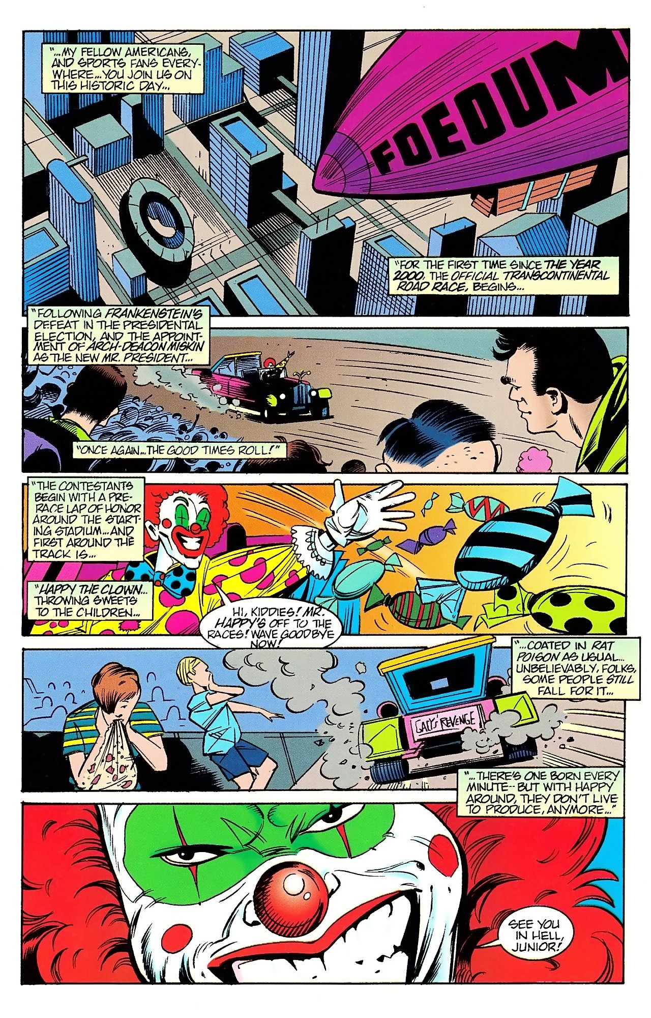 Read online Death Race 2020 comic -  Issue #4 - 3