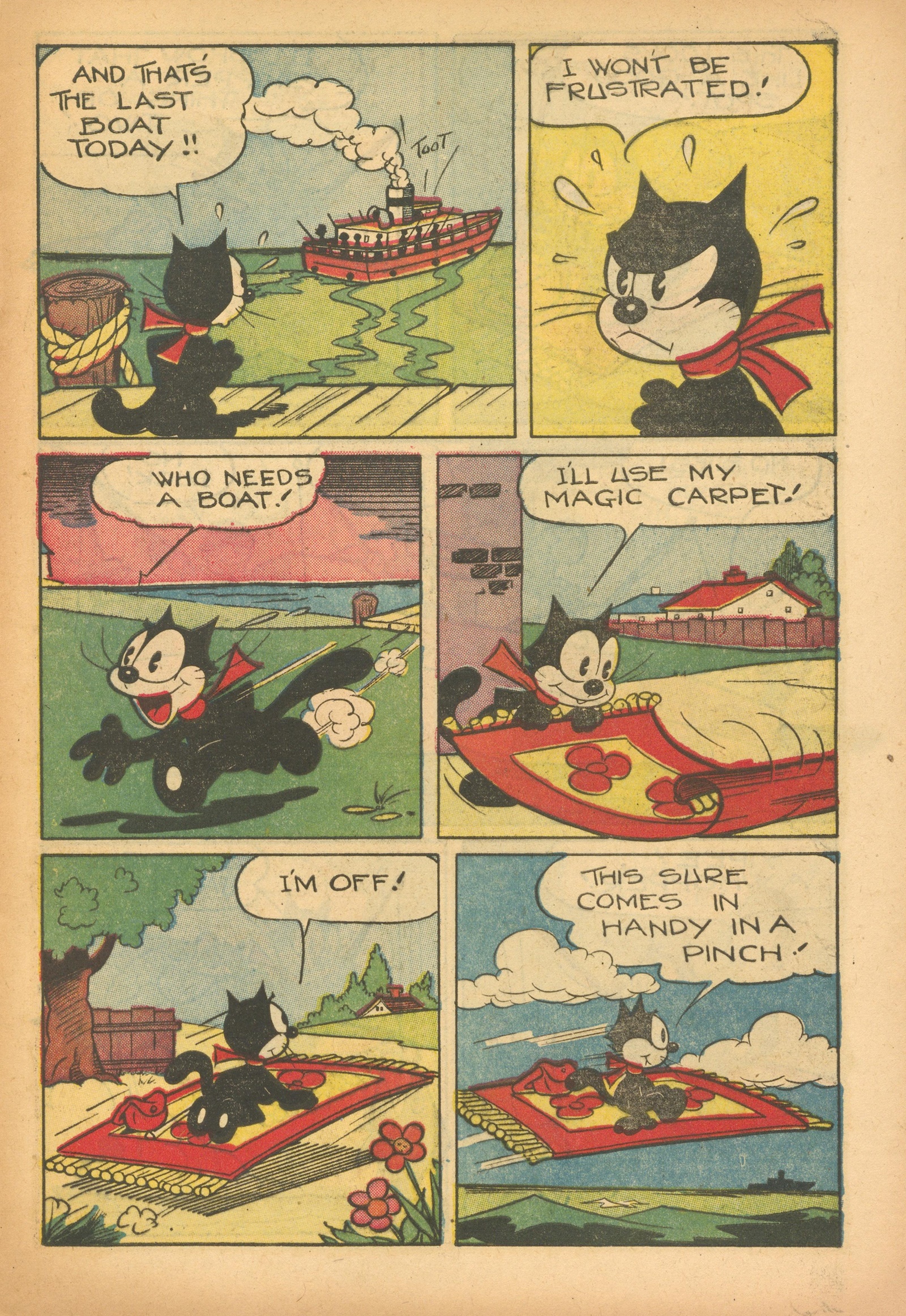 Read online Felix the Cat (1951) comic -  Issue #28 - 7