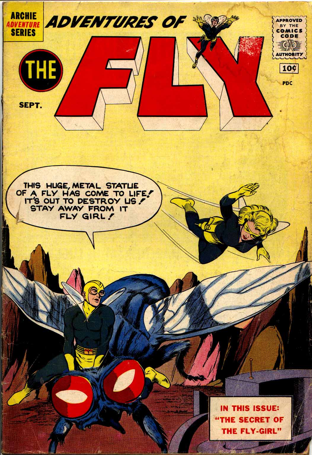 Read online Adventures of the Fly comic -  Issue #14 - 1