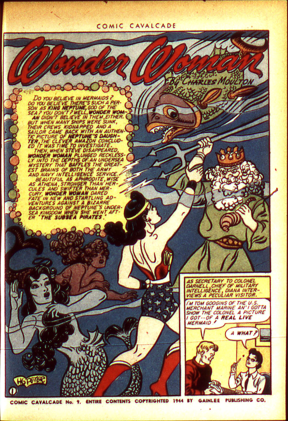 Read online Comic Cavalcade comic -  Issue #9 - 5
