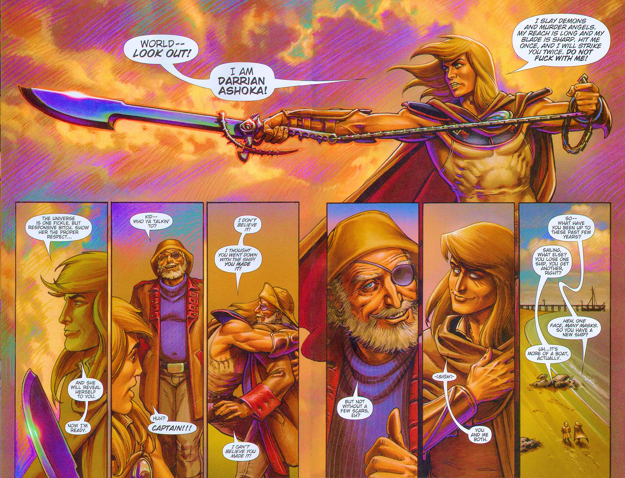 Read online Dawn: Three Tiers comic -  Issue #6 - 22