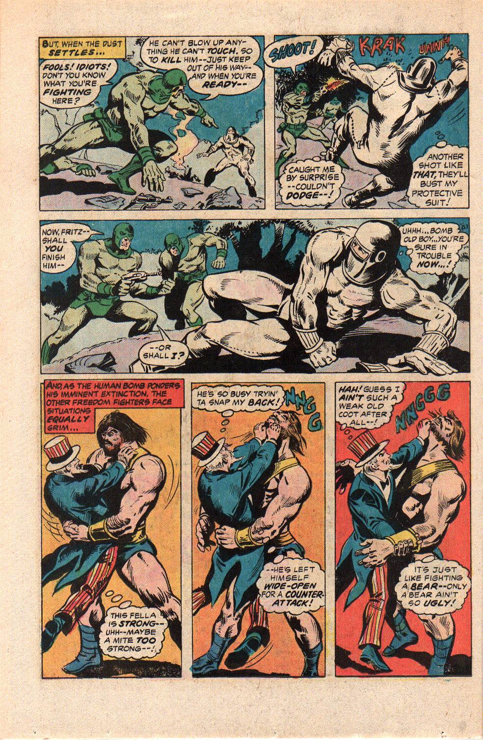Read online Freedom Fighters (1976) comic -  Issue #2 - 26