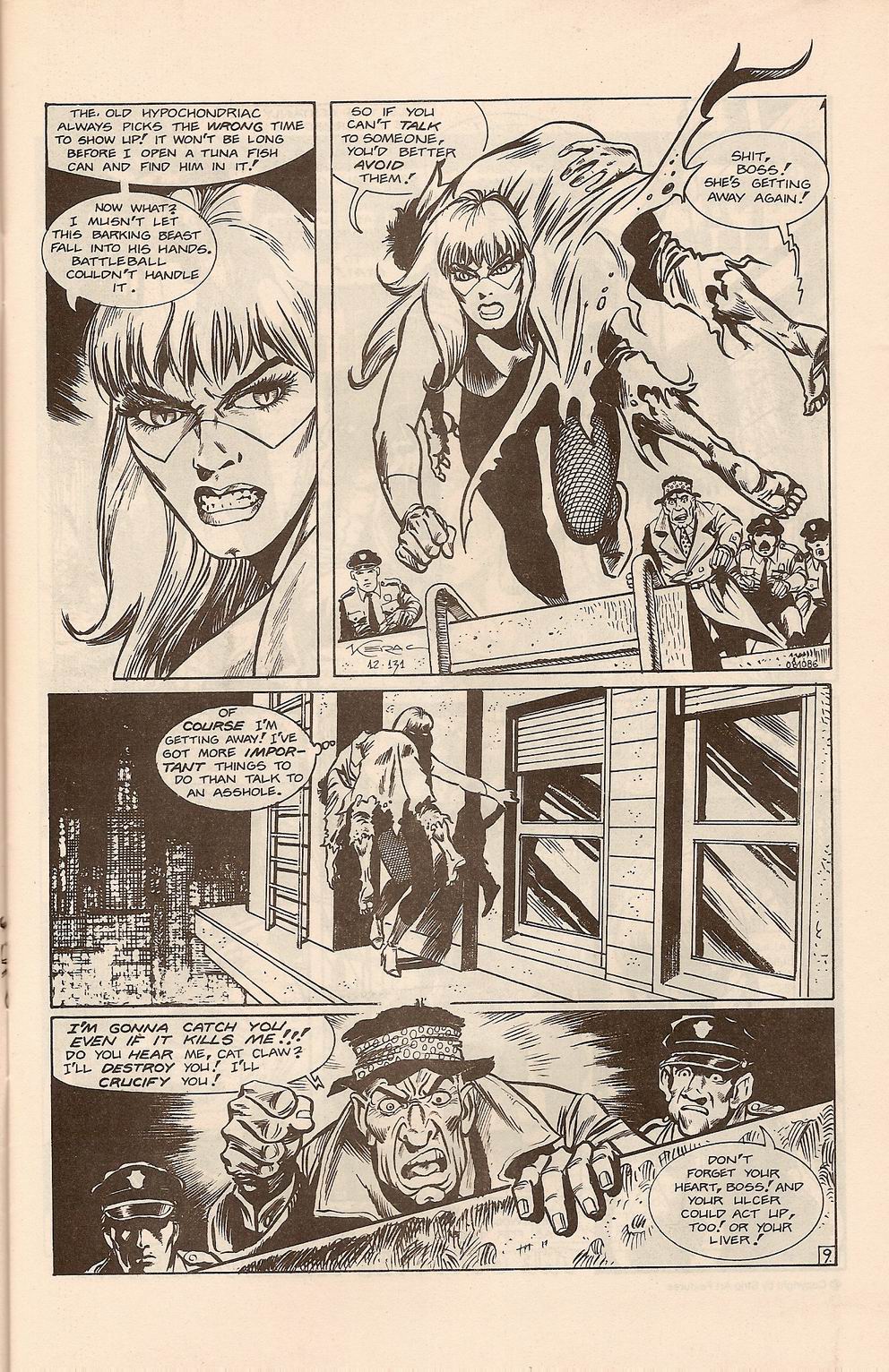 Read online Cat Claw comic -  Issue #5 - 11