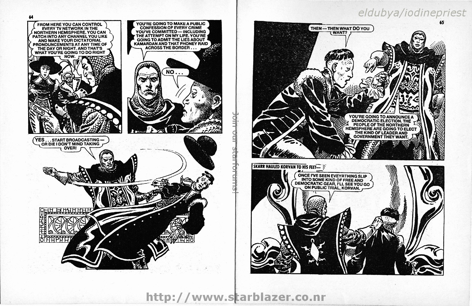 Read online Starblazer comic -  Issue #196 - 34