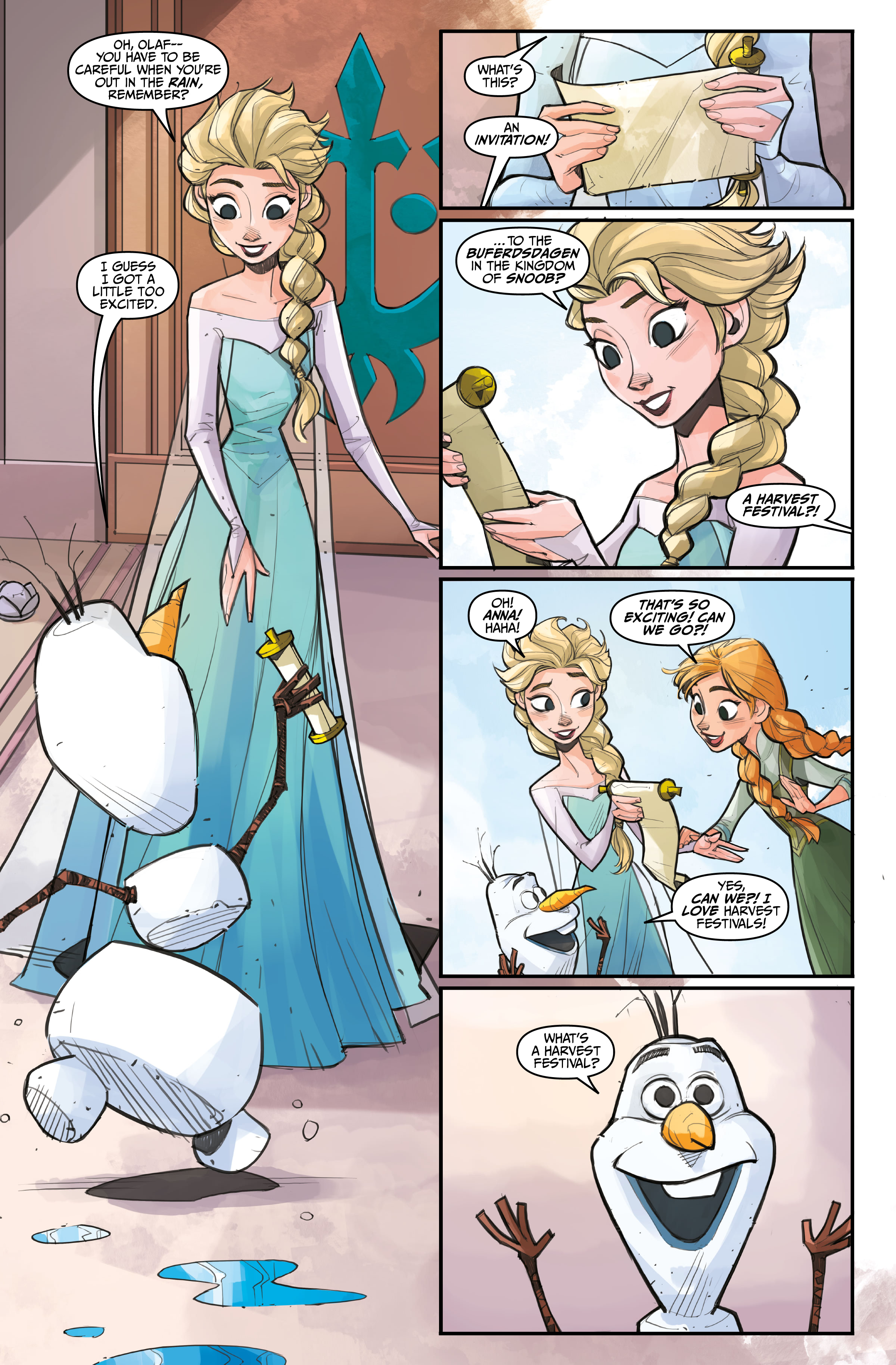 Read online Disney Frozen Library Edition comic -  Issue # TPB (Part 1) - 88