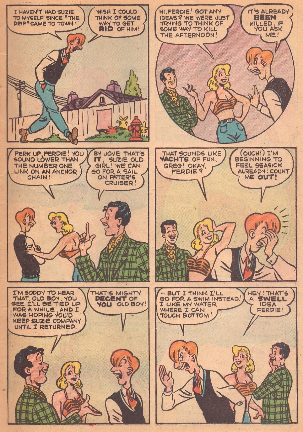 Read online Suzie Comics comic -  Issue #76 - 21