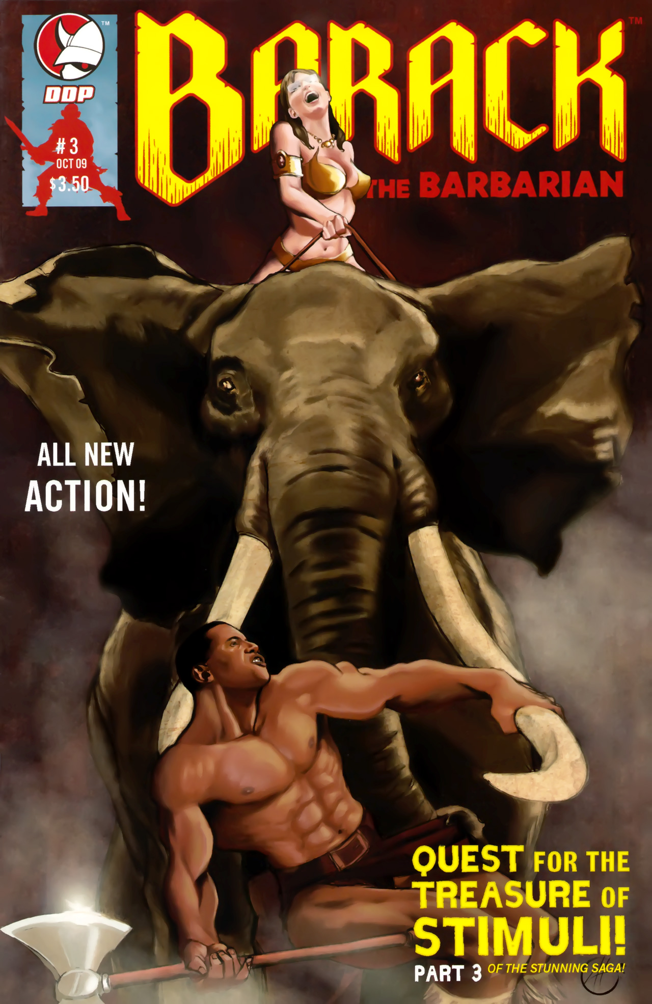 Read online Barack the Barbarian comic -  Issue #3 - 1