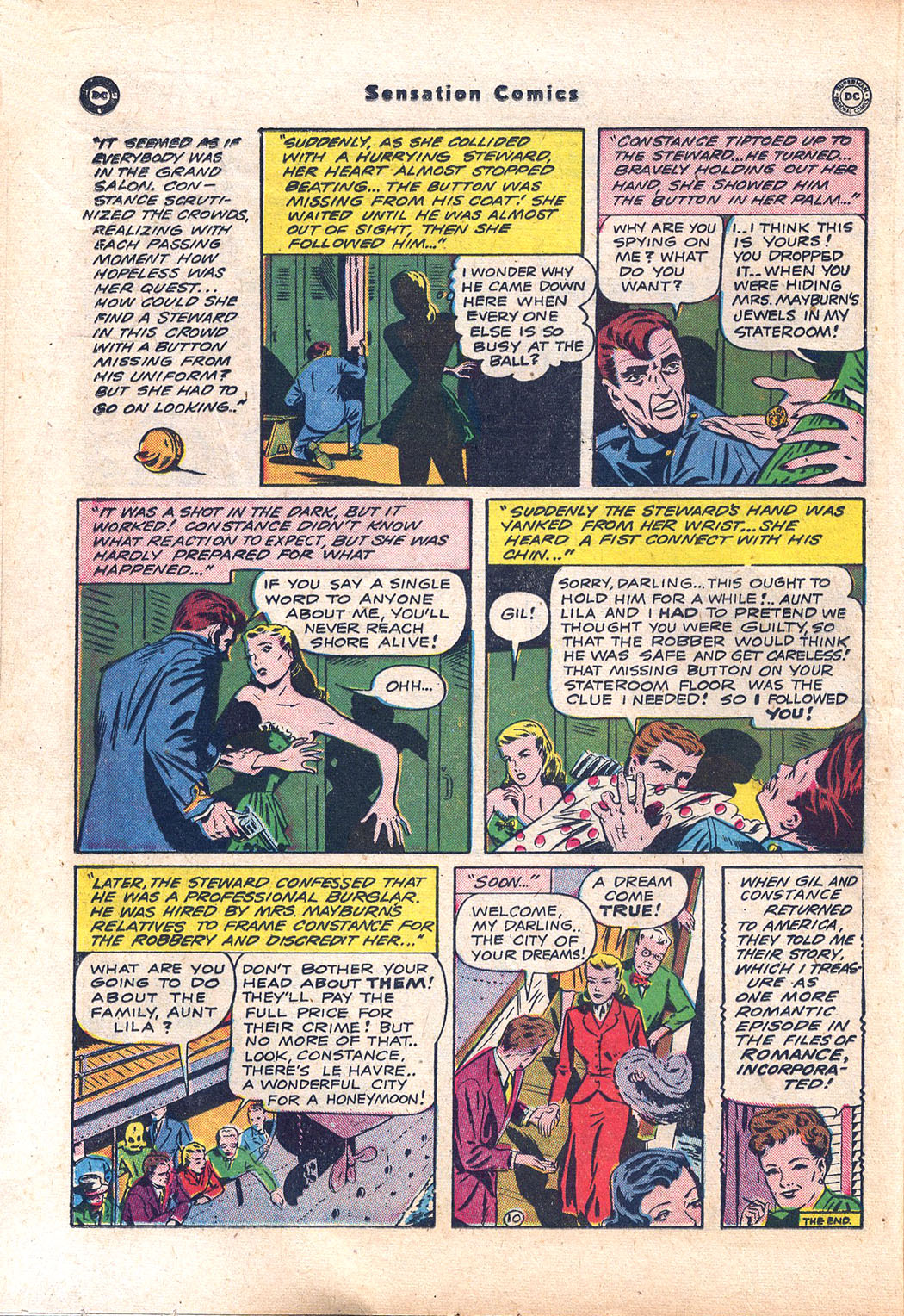 Read online Sensation (Mystery) Comics comic -  Issue #94 - 32
