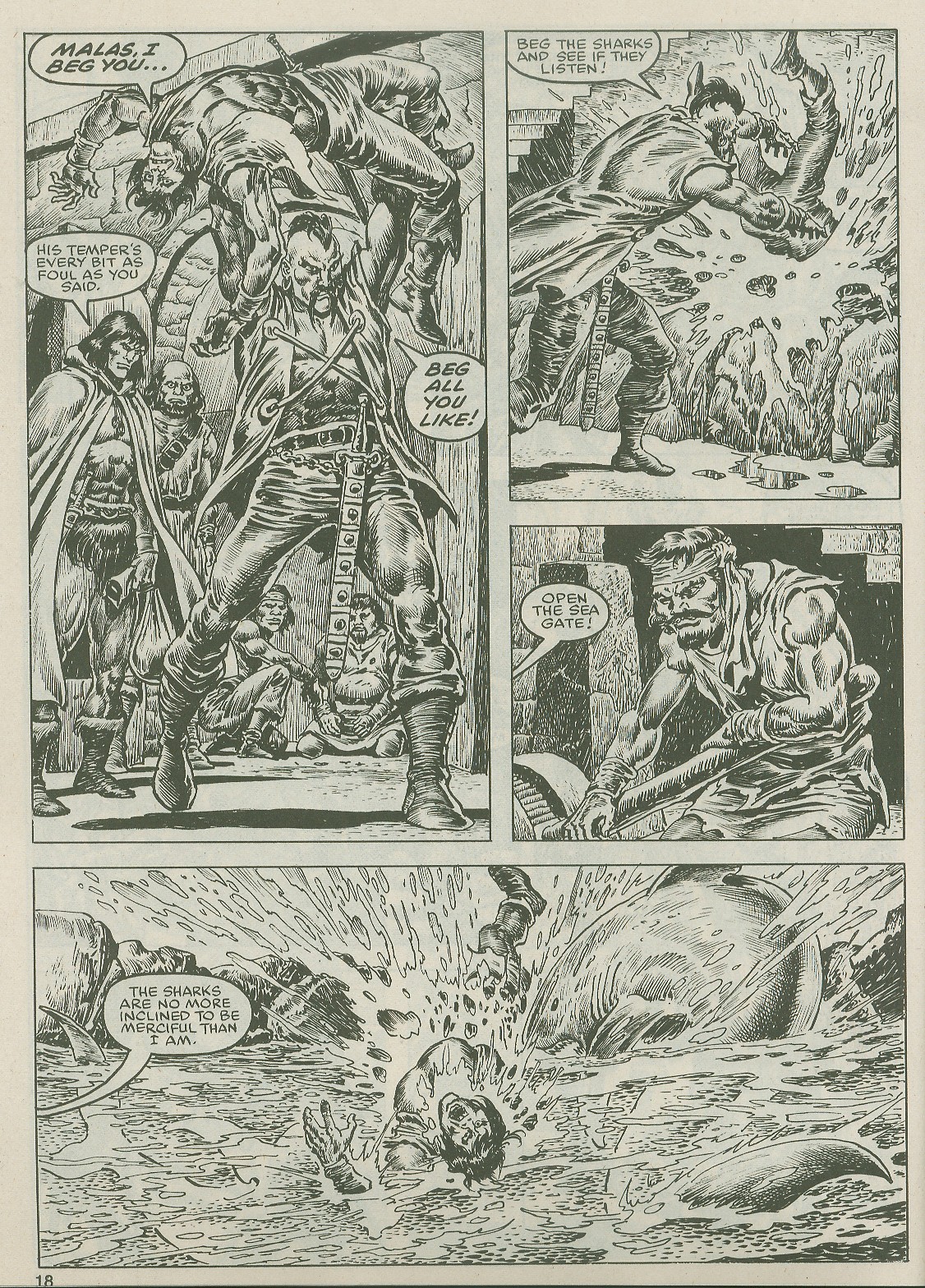 Read online The Savage Sword Of Conan comic -  Issue #122 - 18