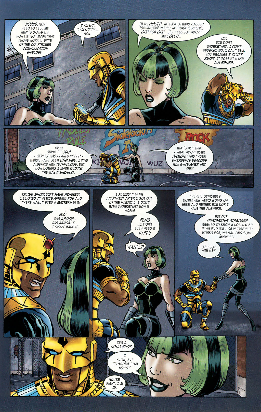 Read online City of Heroes (2004) comic -  Issue #5 - 22