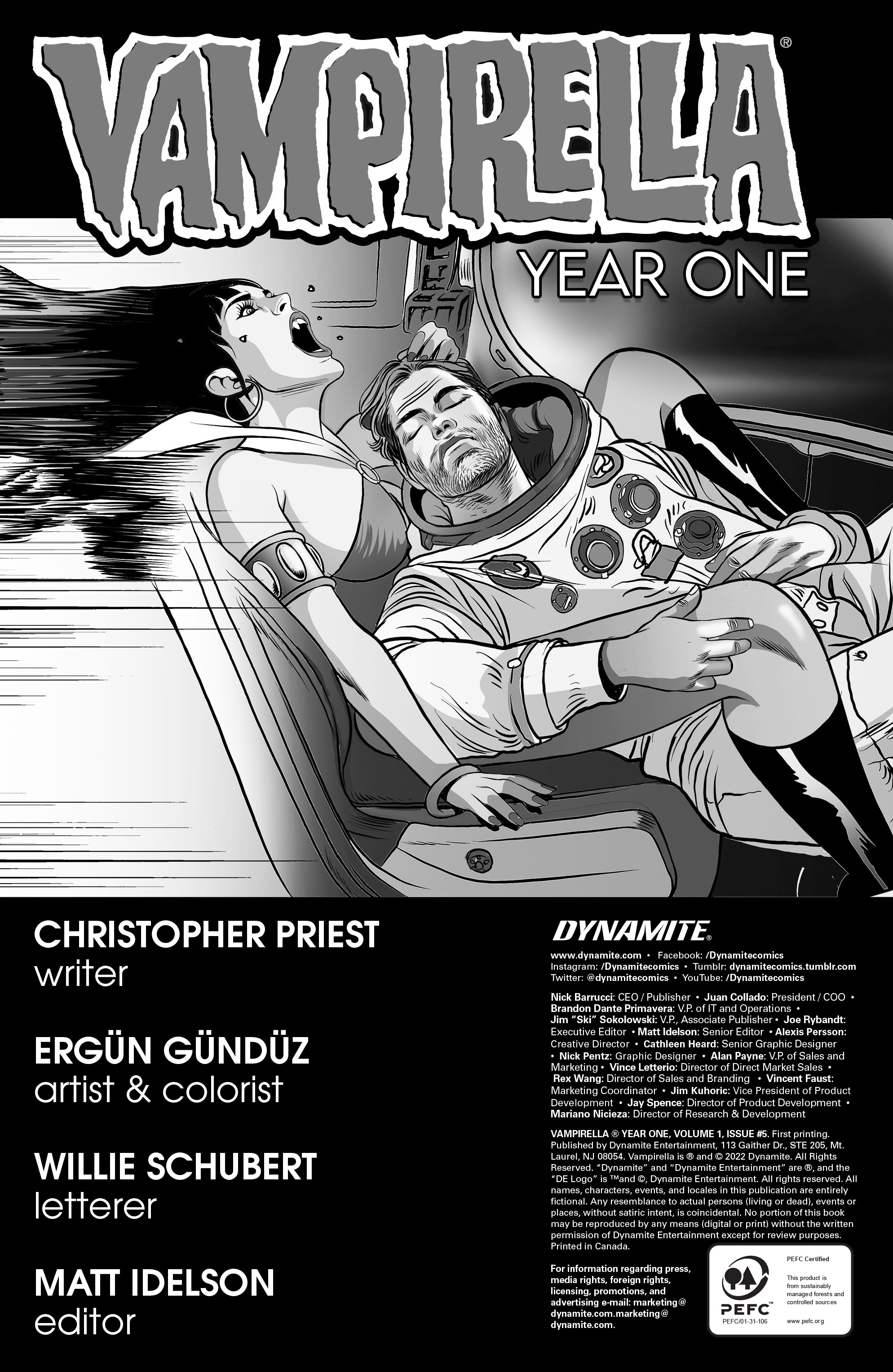Read online Vampirella: Year One comic -  Issue #5 - 6