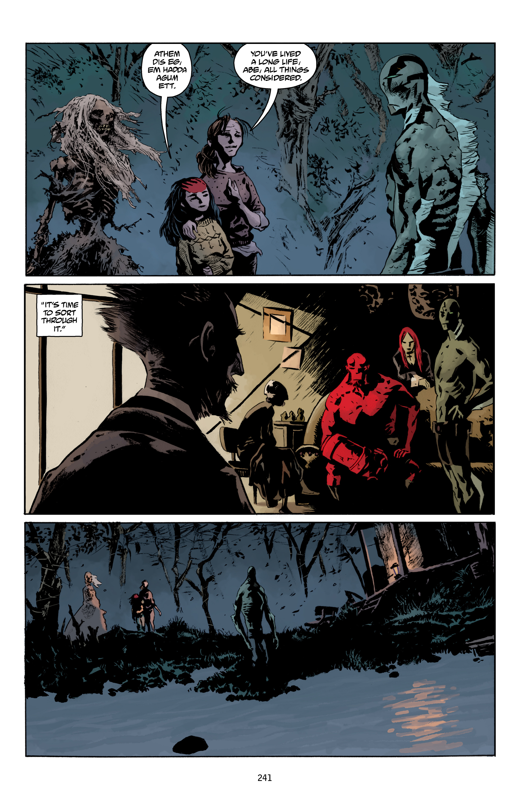 Read online Abe Sapien comic -  Issue # _TPB Dark and Terrible 2 (Part 3) - 41
