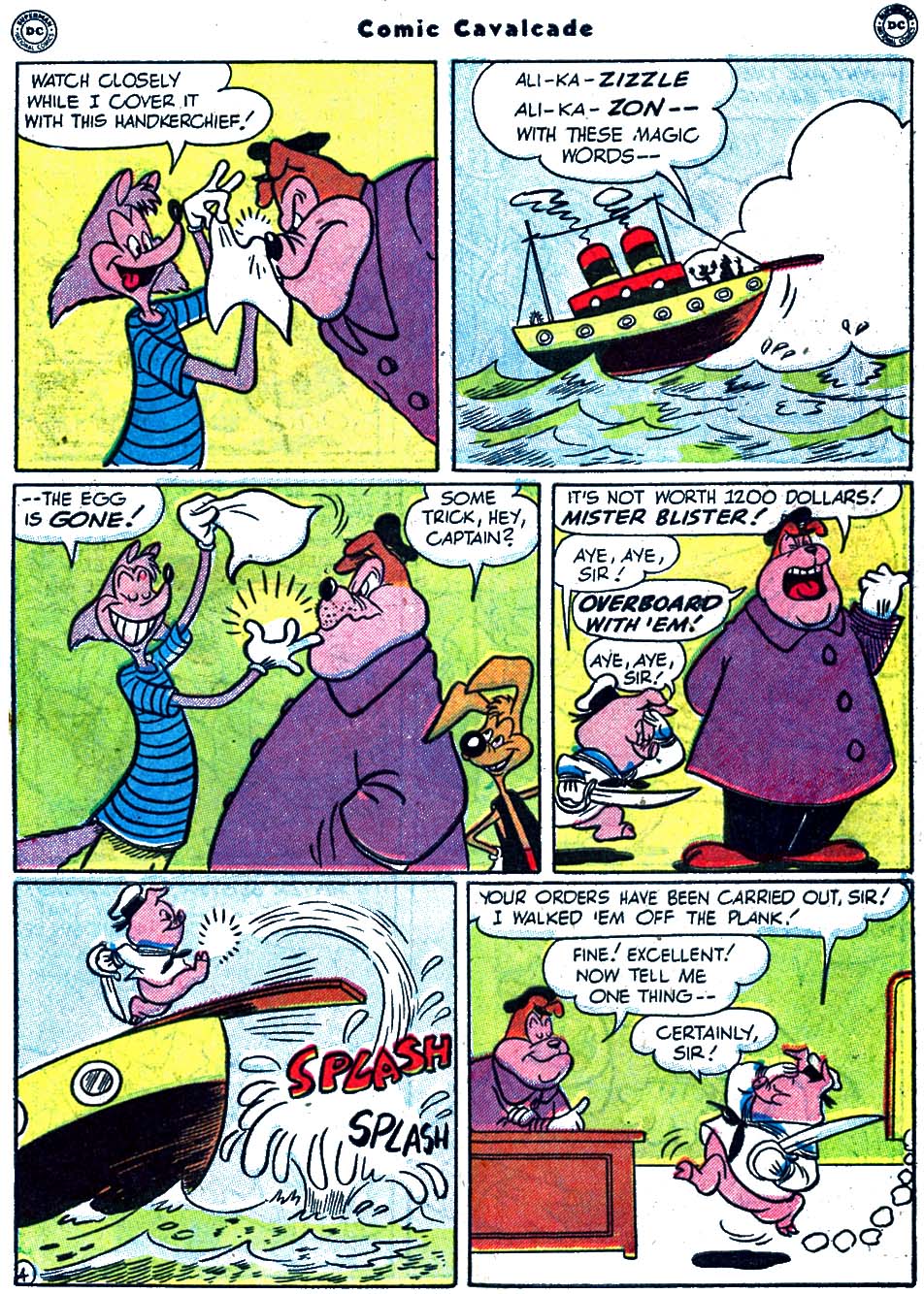 Read online Comic Cavalcade comic -  Issue #44 - 51