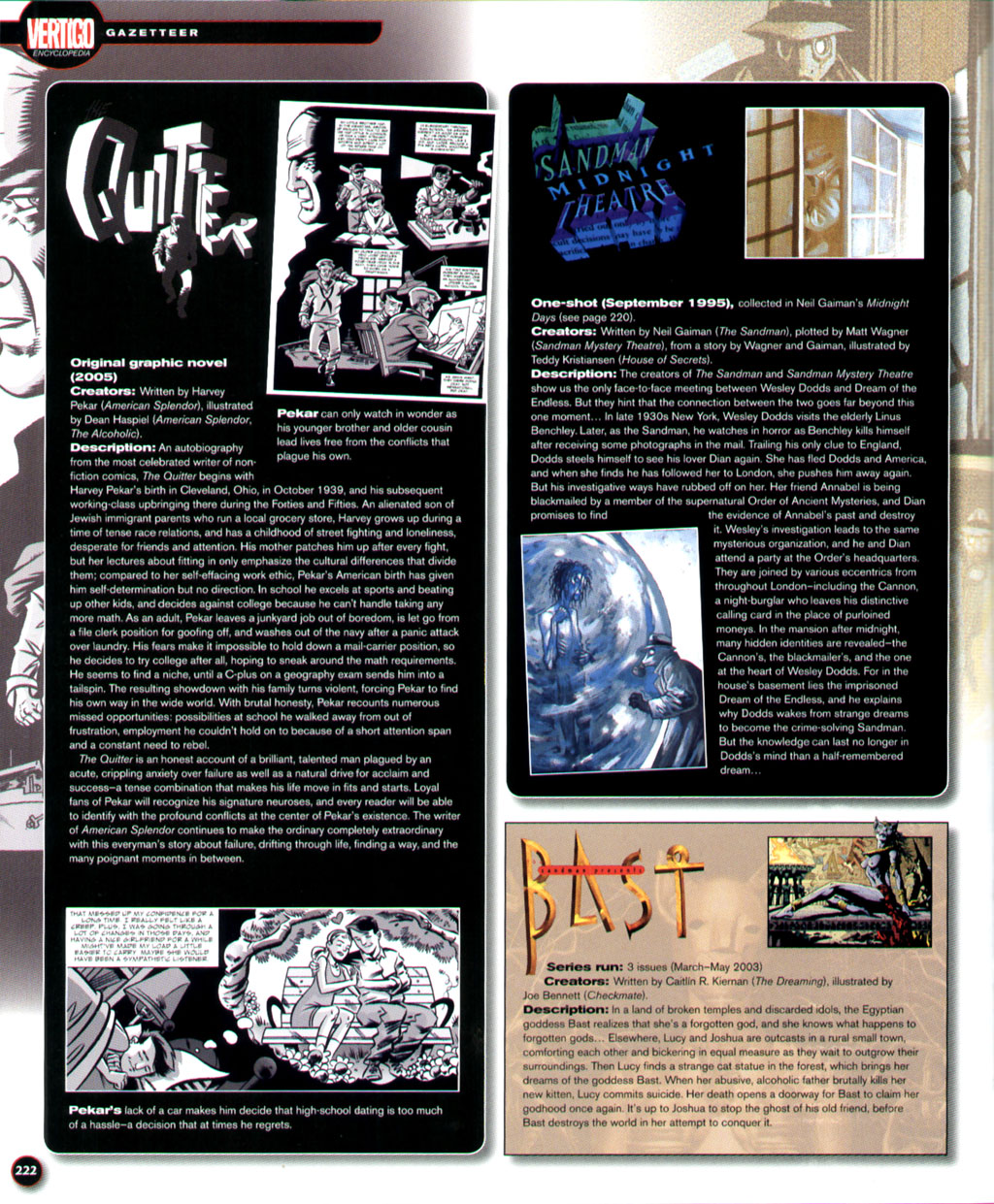 Read online The Vertigo Encyclopedia comic -  Issue # TPB (Part 3) - 22