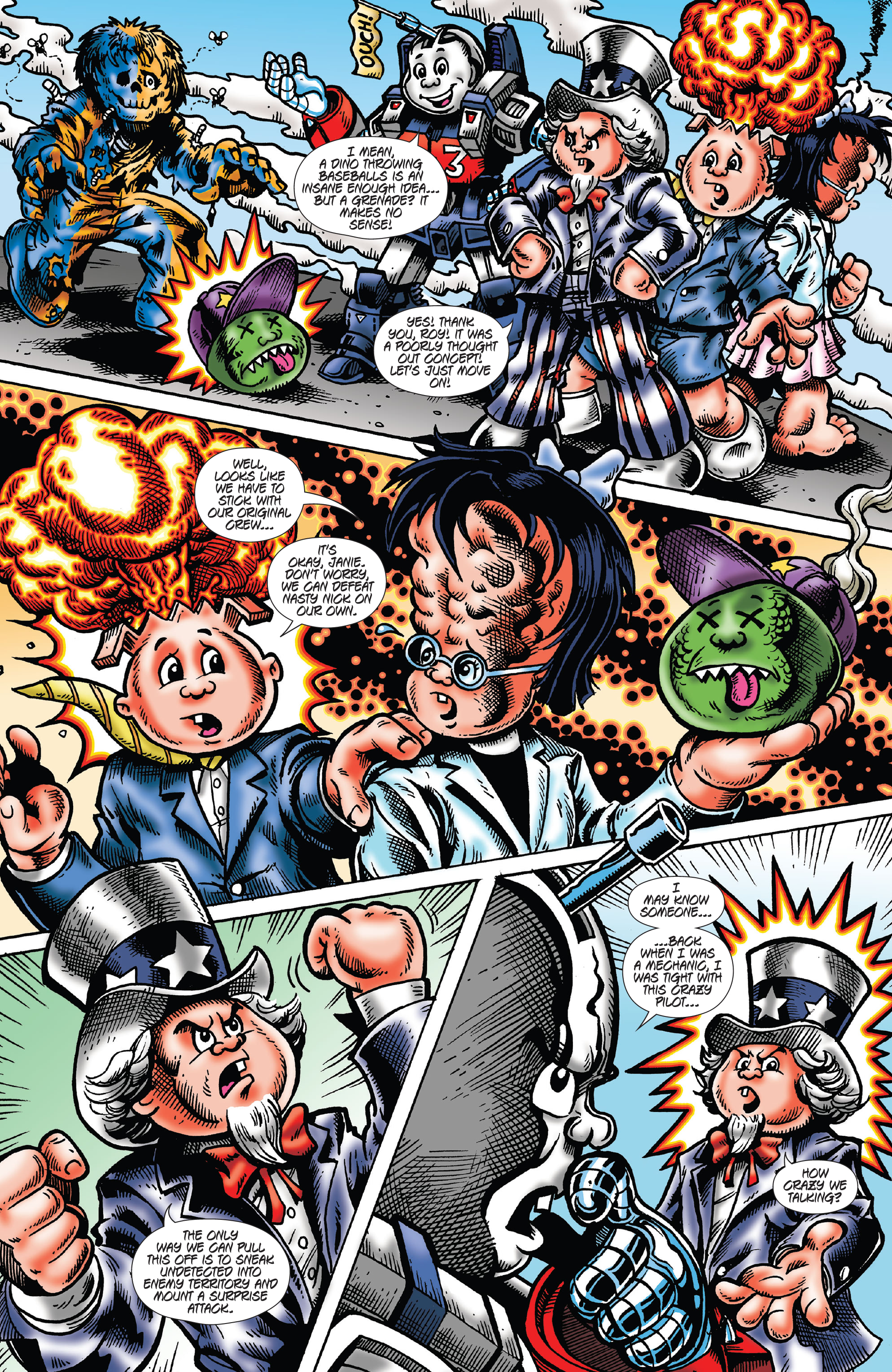 Read online Garbage Pail Kids: Origins comic -  Issue #3 - 11