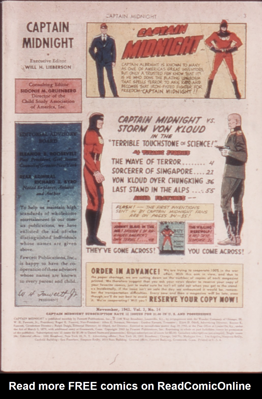 Read online Captain Midnight (1942) comic -  Issue #14 - 3