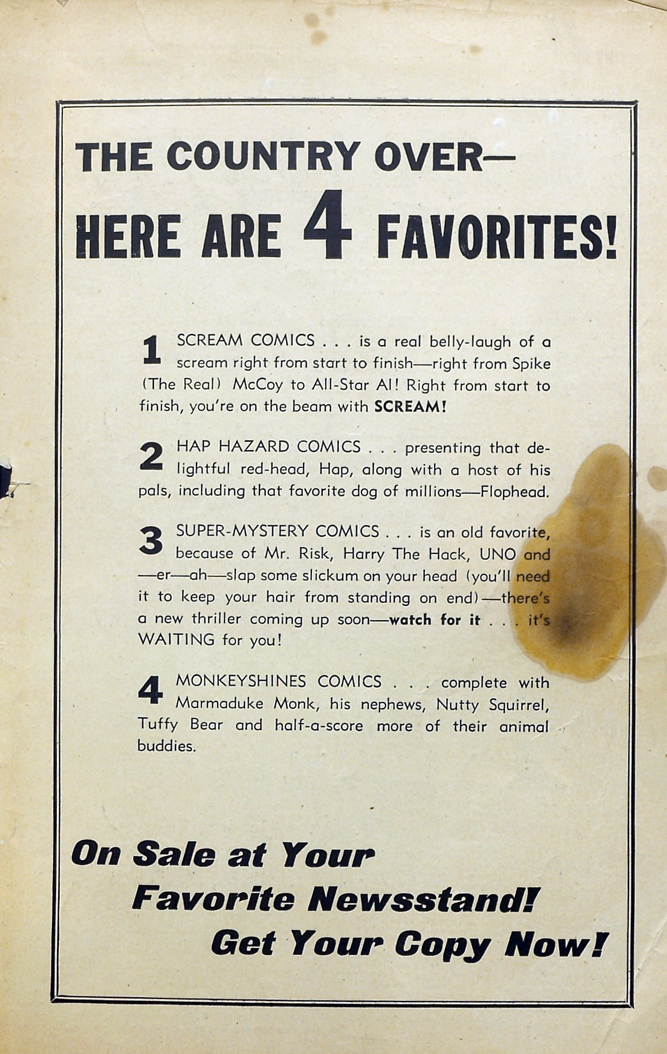 Read online Four Favorites comic -  Issue #28 - 51