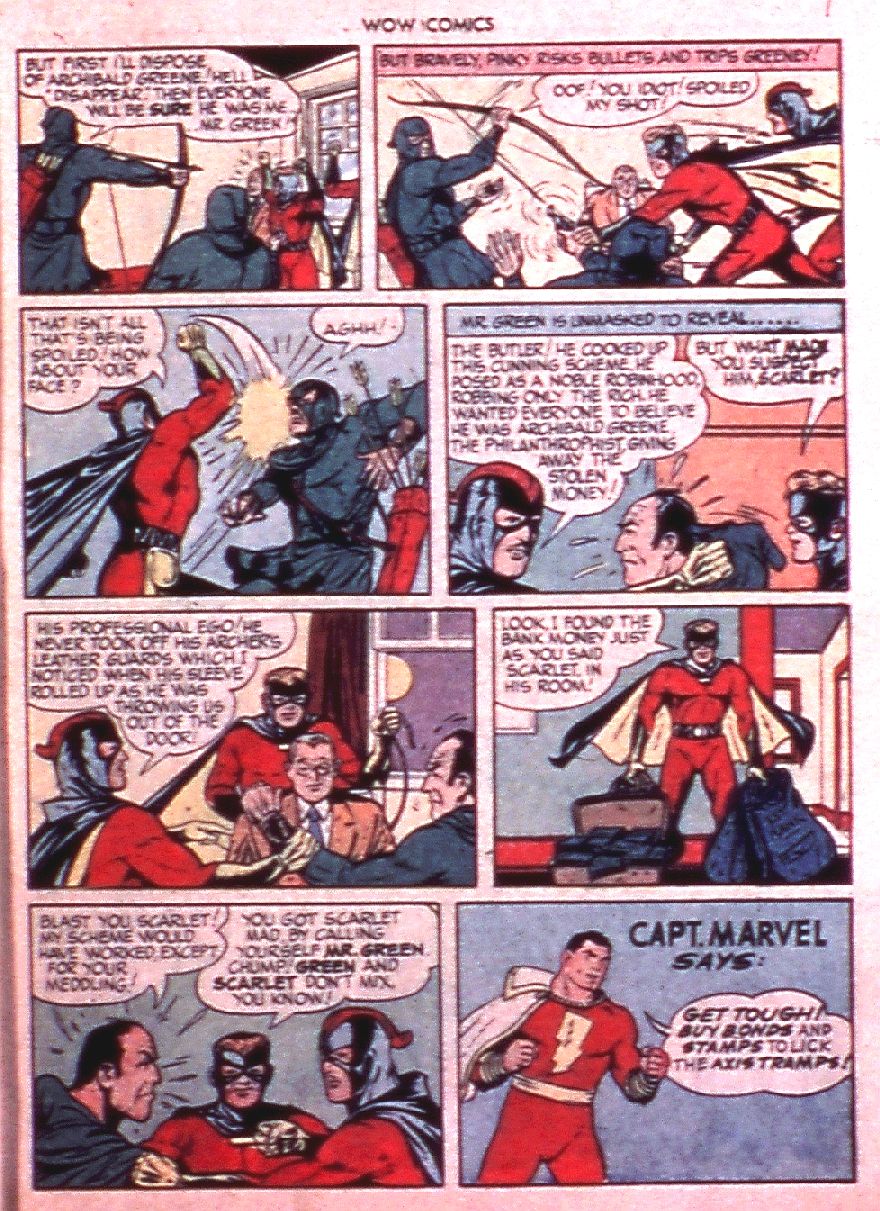 Read online Wow Comics comic -  Issue #28 - 31