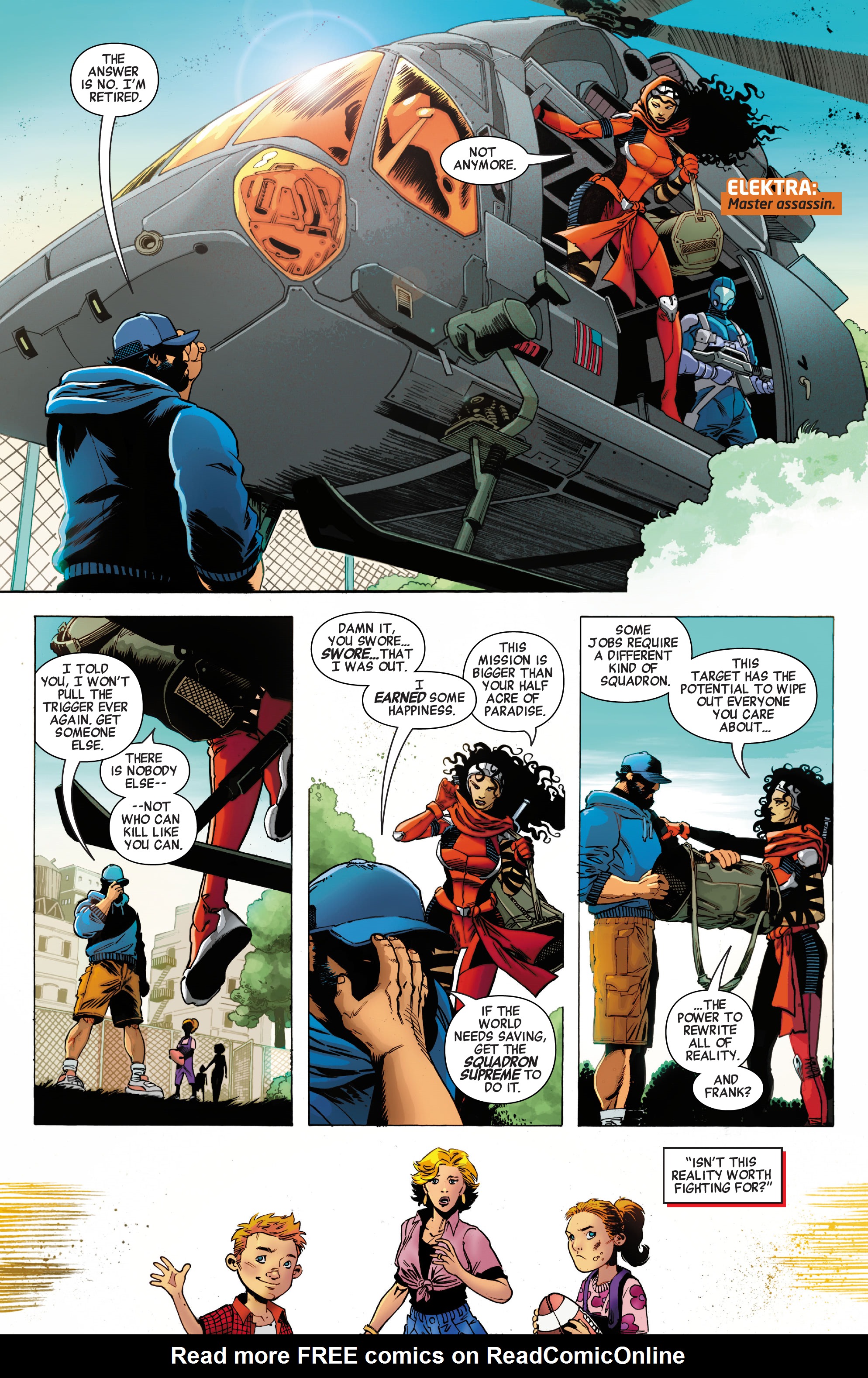 Read online Heroes Reborn: One-Shots comic -  Issue # Squadron Savage - 4