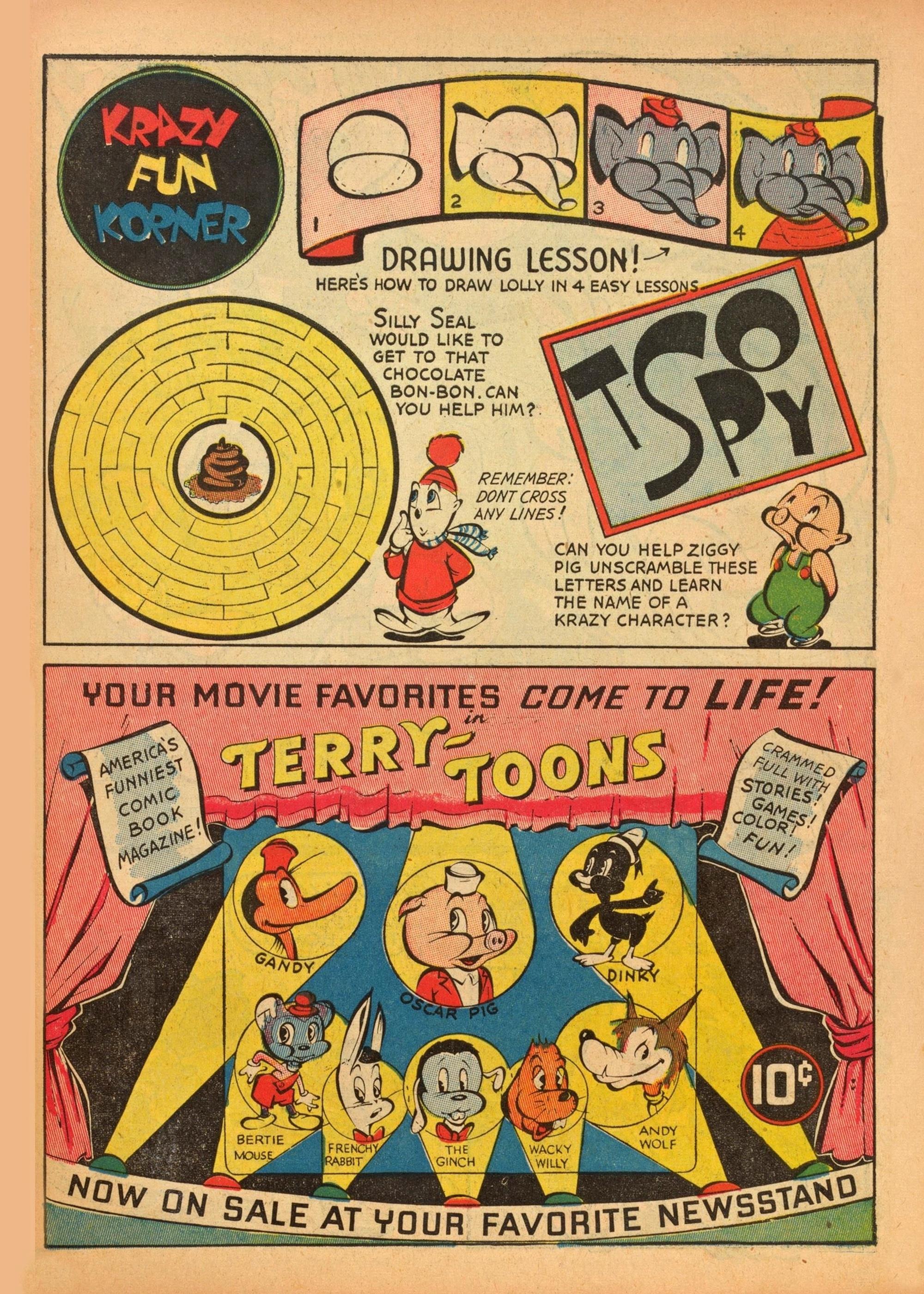 Read online Krazy Komics comic -  Issue #8 - 59