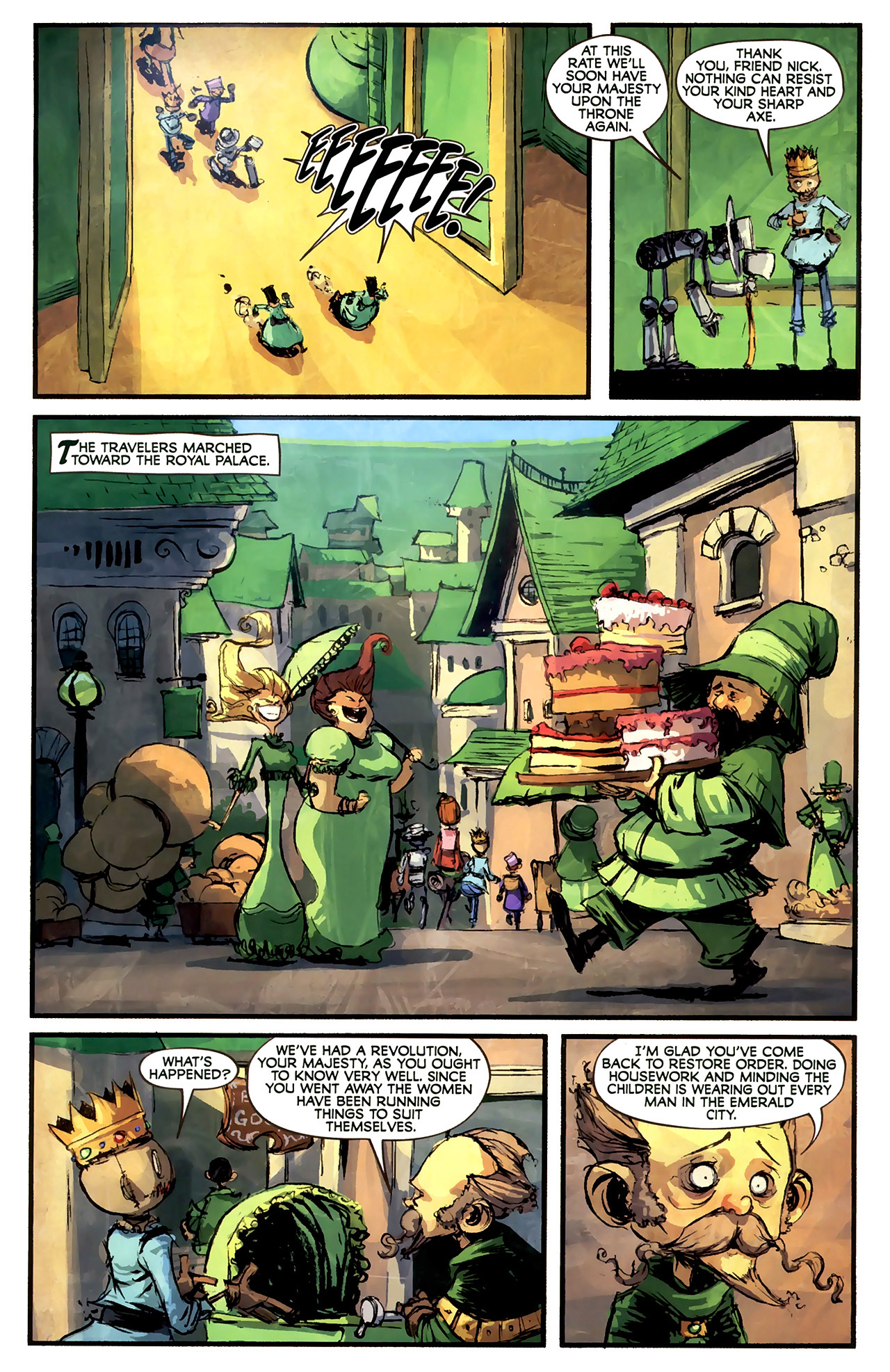 Read online The Marvelous Land of Oz comic -  Issue #5 - 12