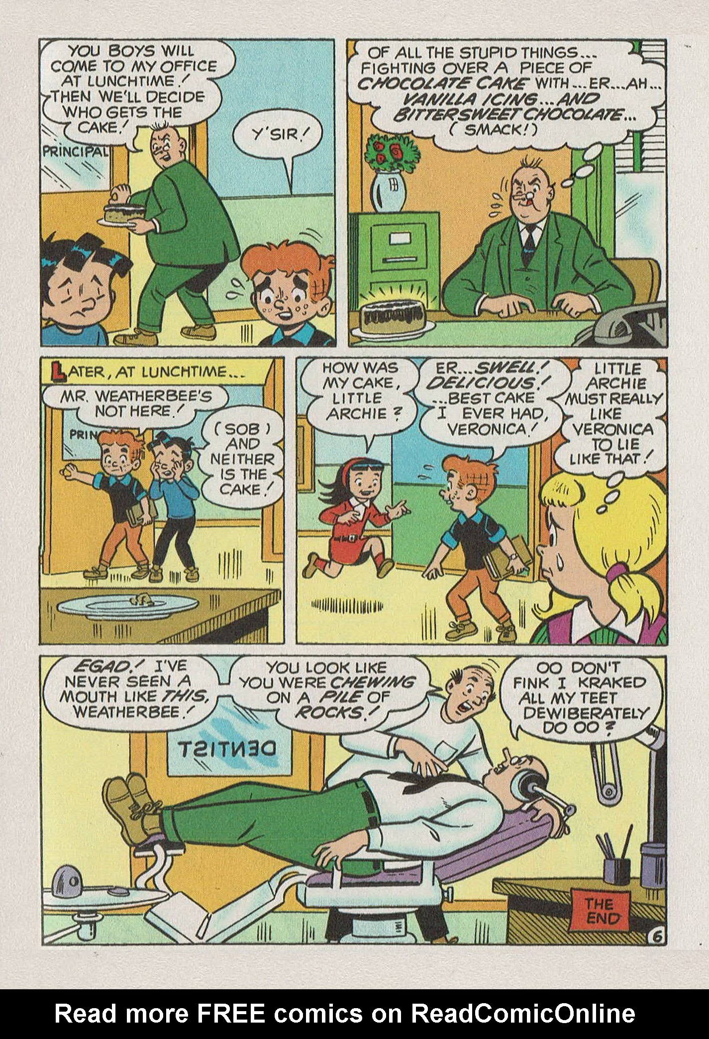 Read online Archie's Double Digest Magazine comic -  Issue #173 - 122