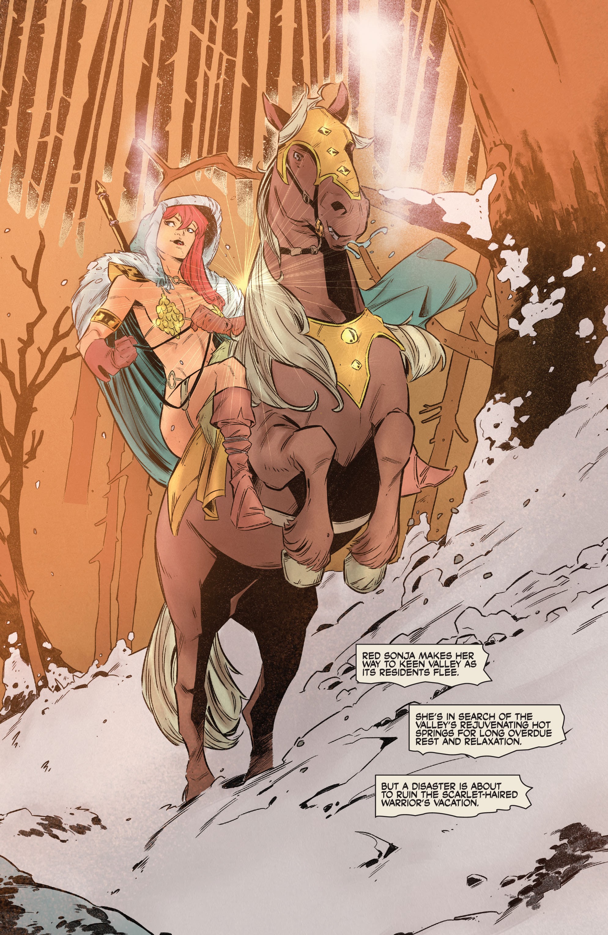 Read online Red Sonja Valentine's Special comic -  Issue # Full - 11