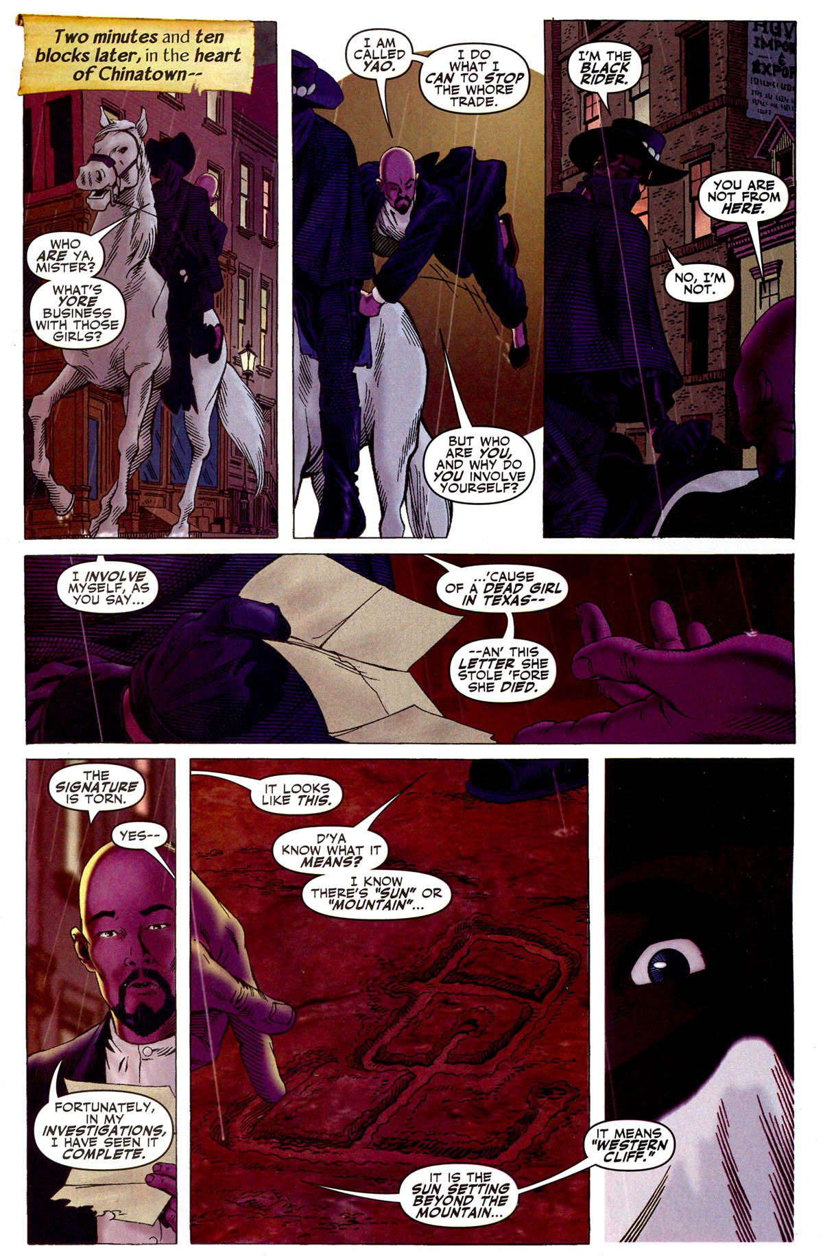 Read online Marvel Western: Strange Westerns Starring the Black Rider comic -  Issue # Full - 17