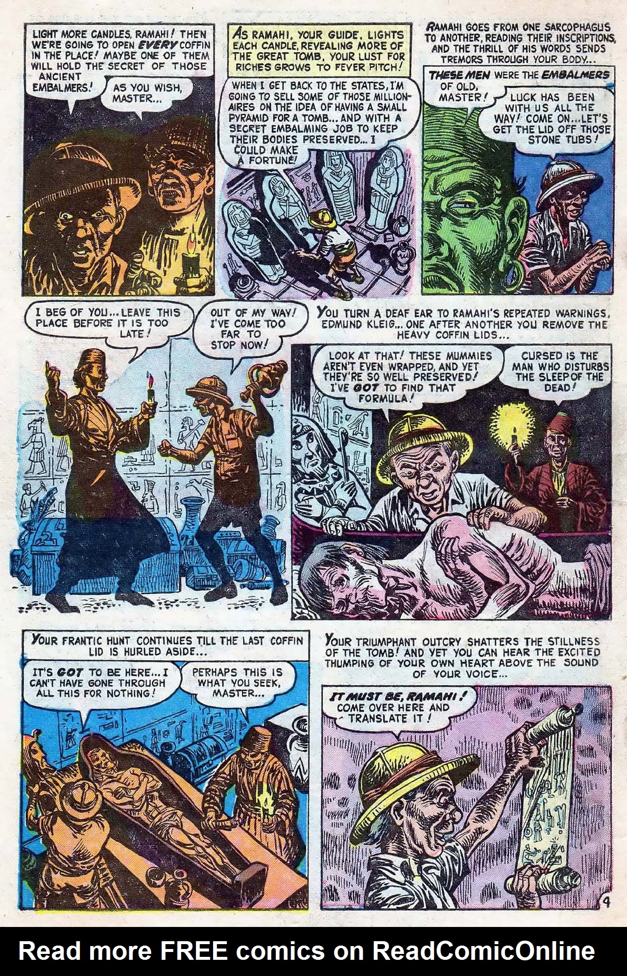 Read online Mystic (1951) comic -  Issue #22 - 6