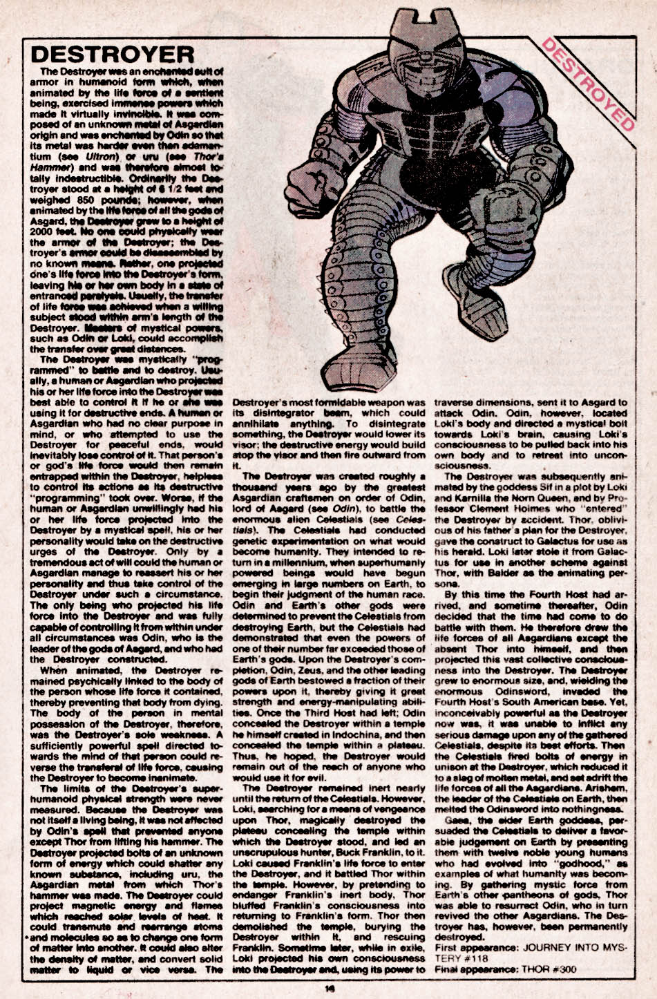 Read online The Official Handbook of the Marvel Universe comic -  Issue #13 - 17