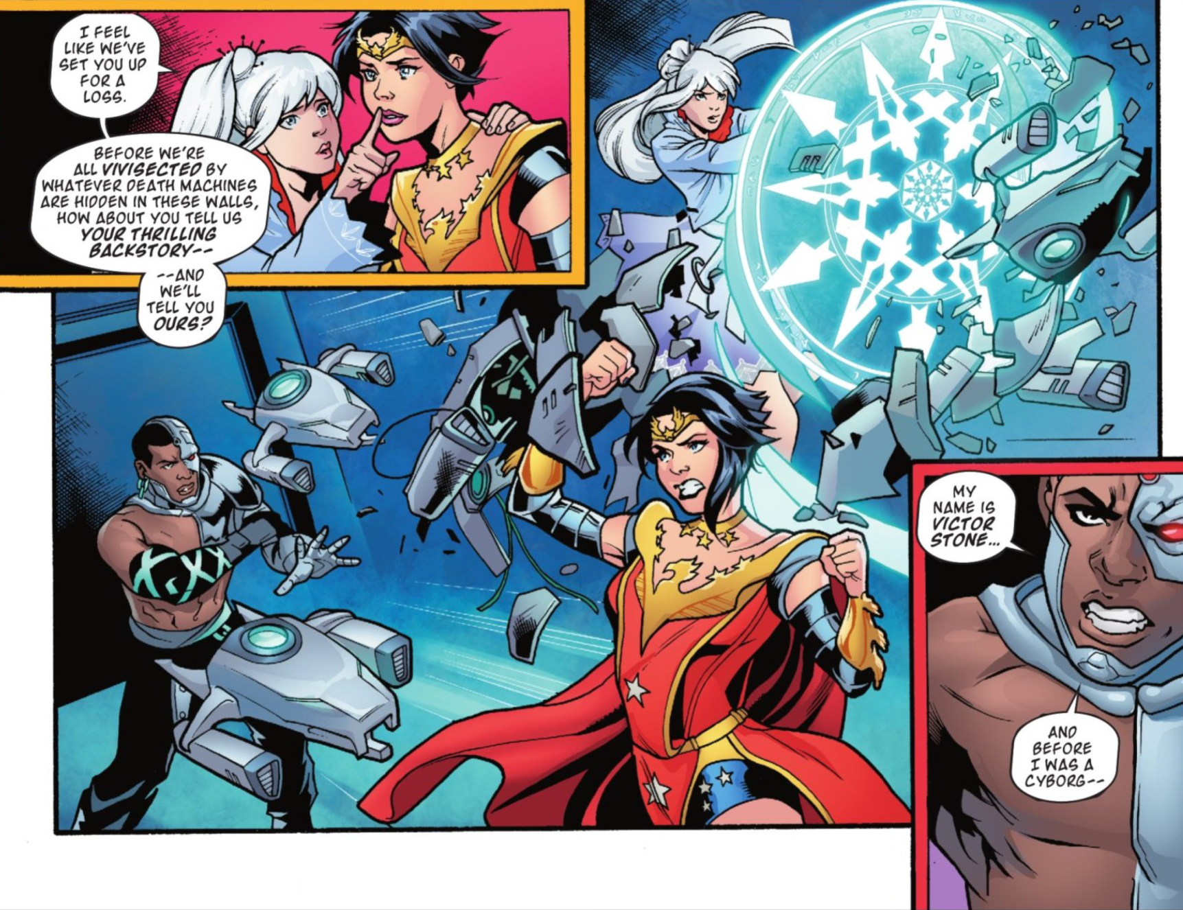 Read online RWBY/Justice League comic -  Issue #6 - 14