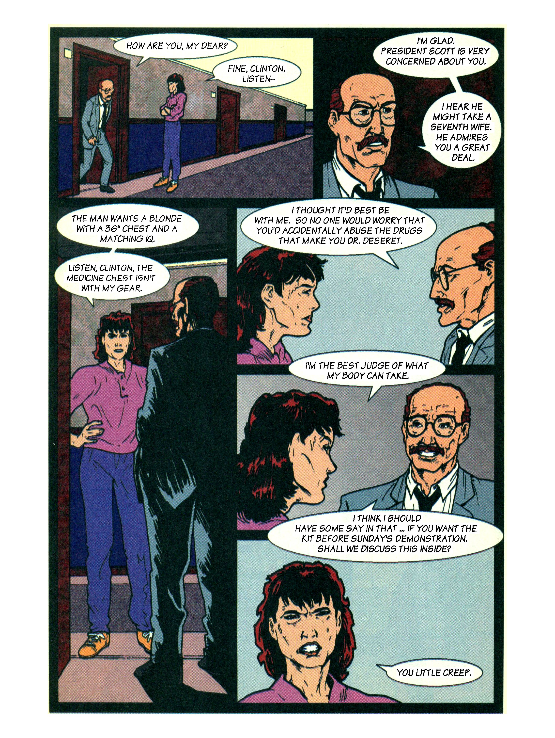 Read online Captain Confederacy (1991) comic -  Issue #2 - 10