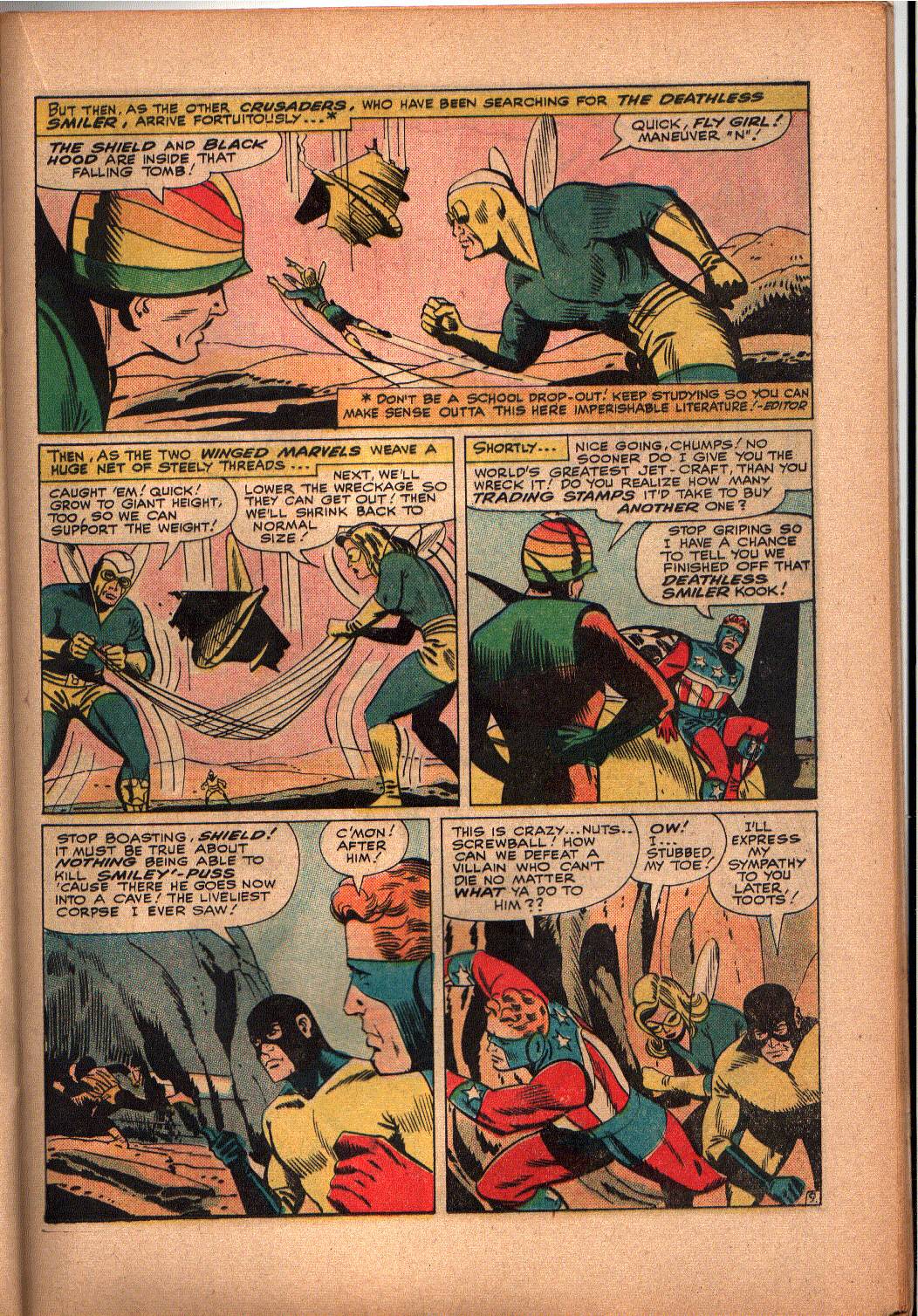 Read online The Mighty Crusaders (1965) comic -  Issue #3 - 18