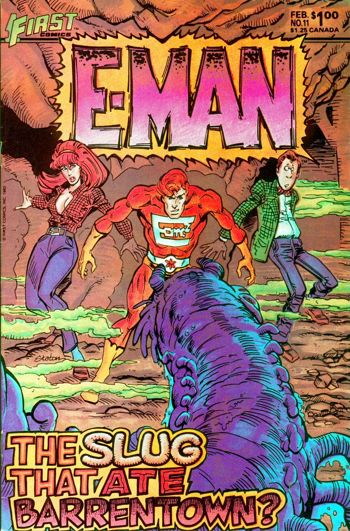 Read online E-Man (1983) comic -  Issue #11 - 1