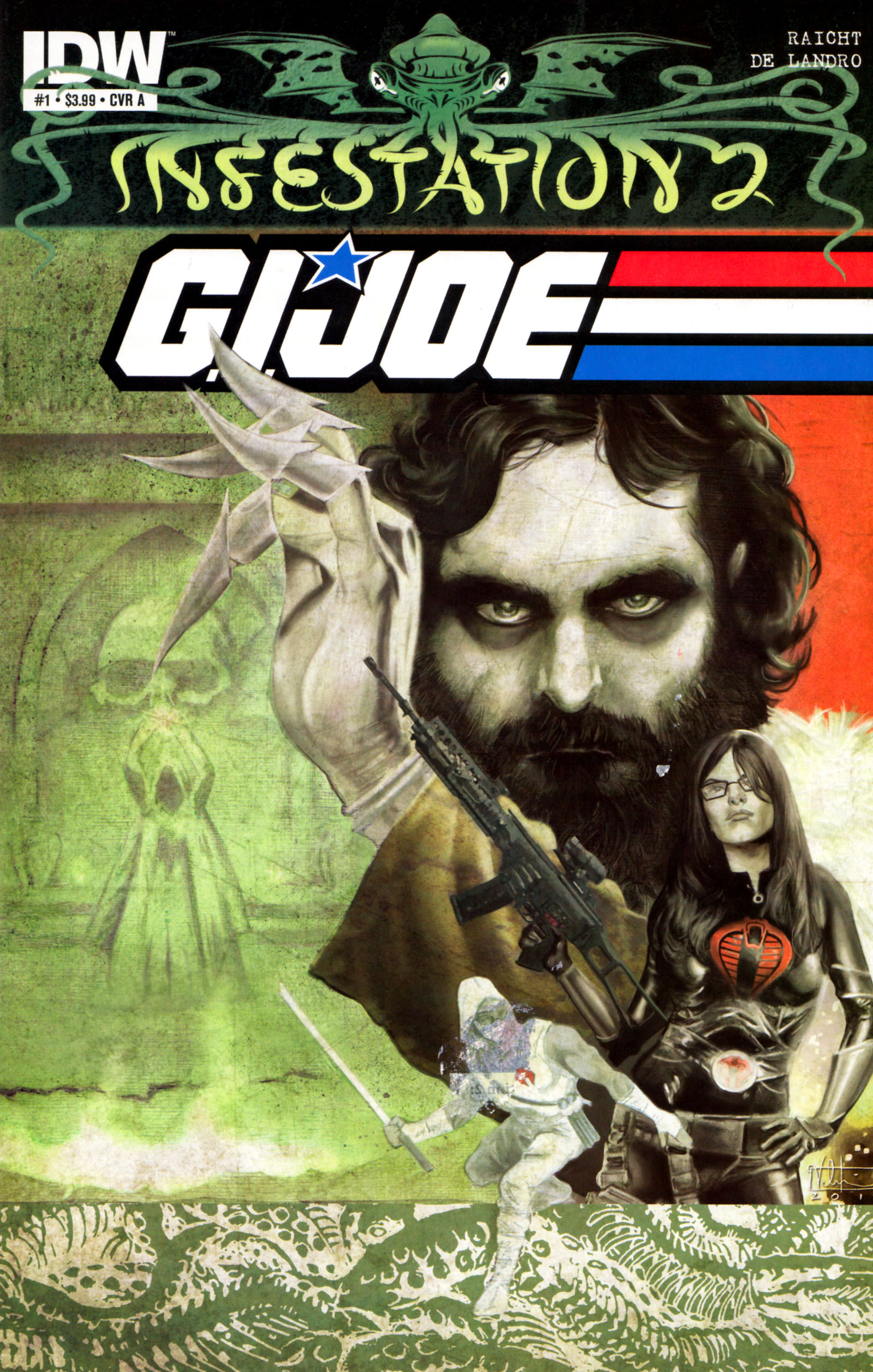 Read online Infestation 2: G.I. Joe comic -  Issue #1 - 1