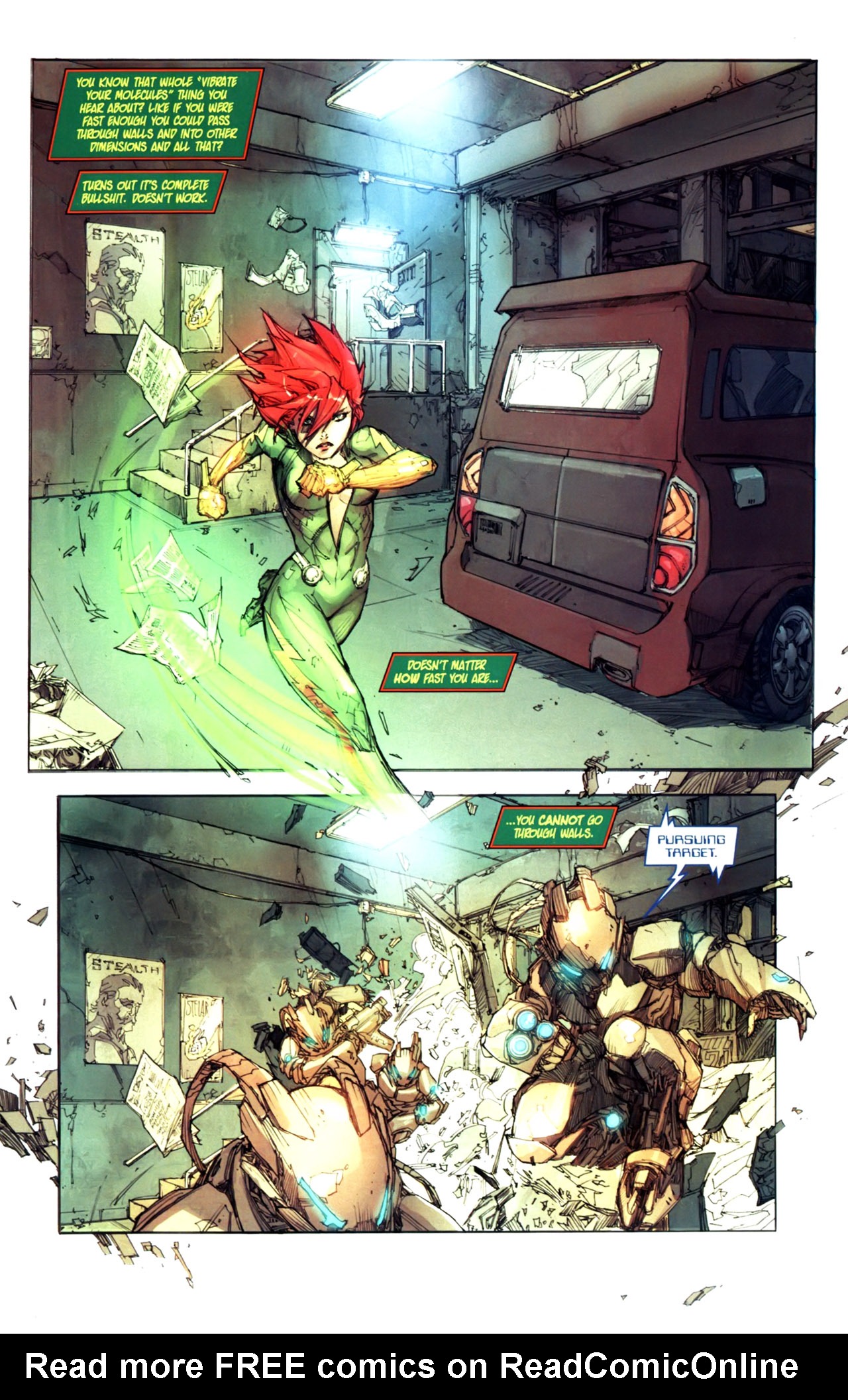 Read online Velocity (2010) comic -  Issue #1 - 12