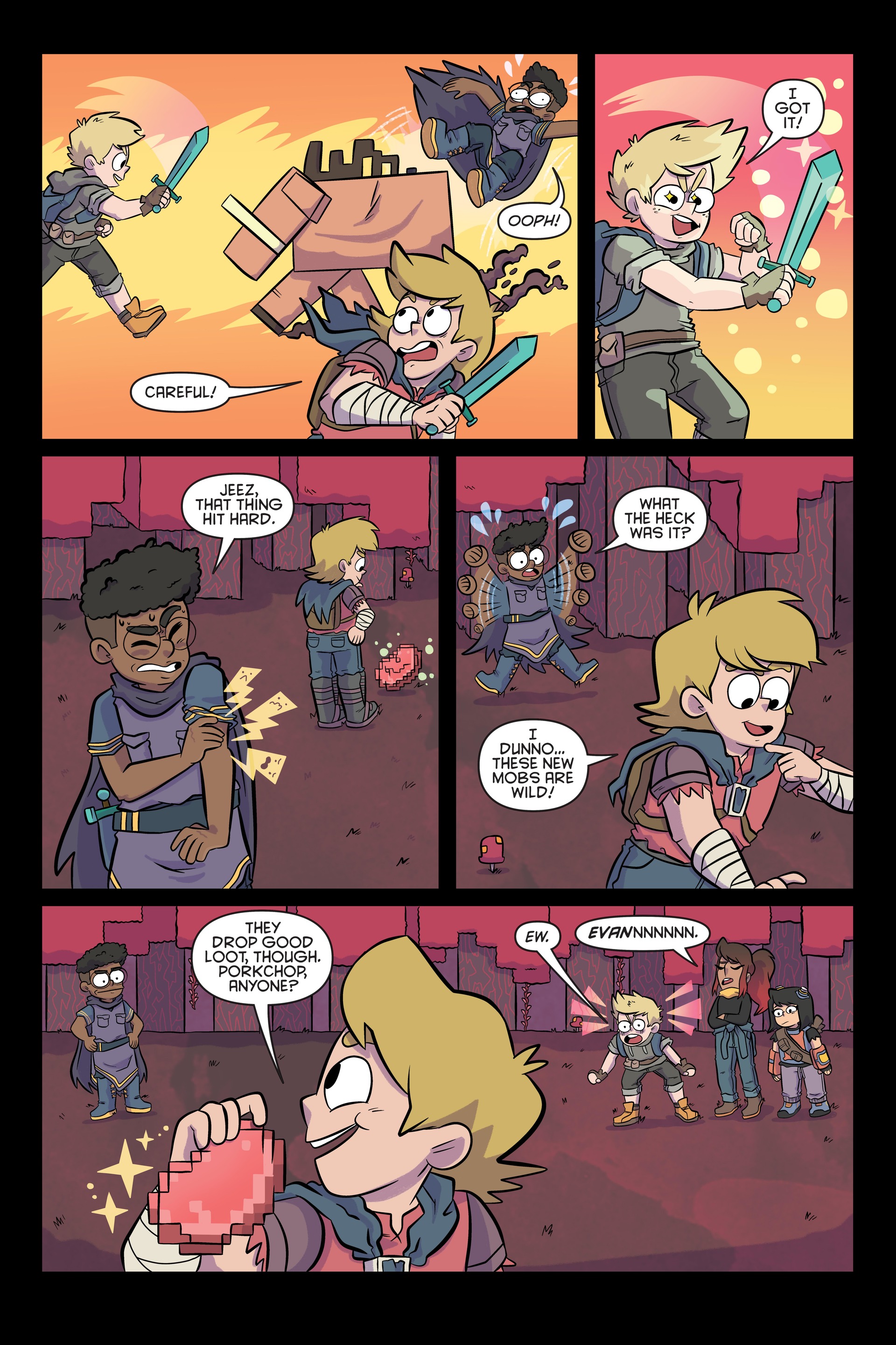 Read online Minecraft comic -  Issue # TPB 3 - 34