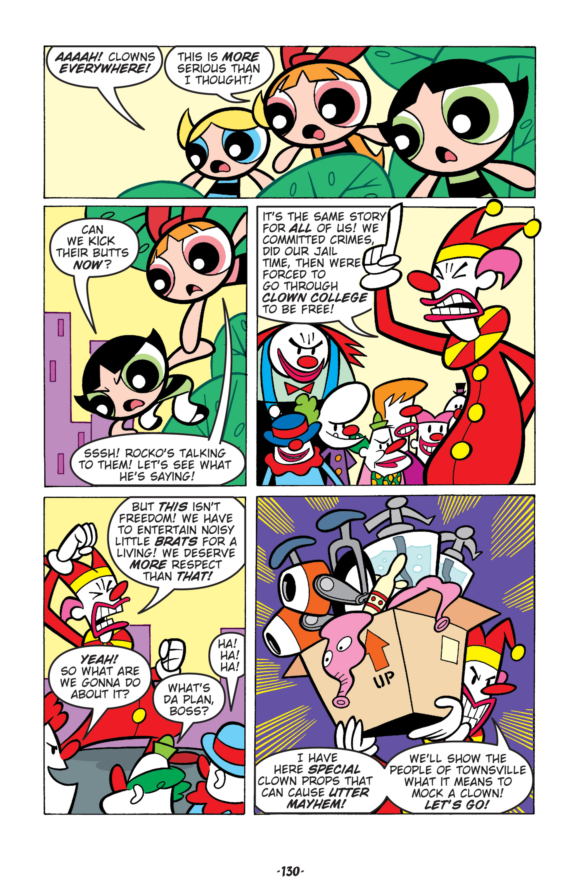 Read online Powerpuff Girls Classics comic -  Issue # TPB 2 - 131