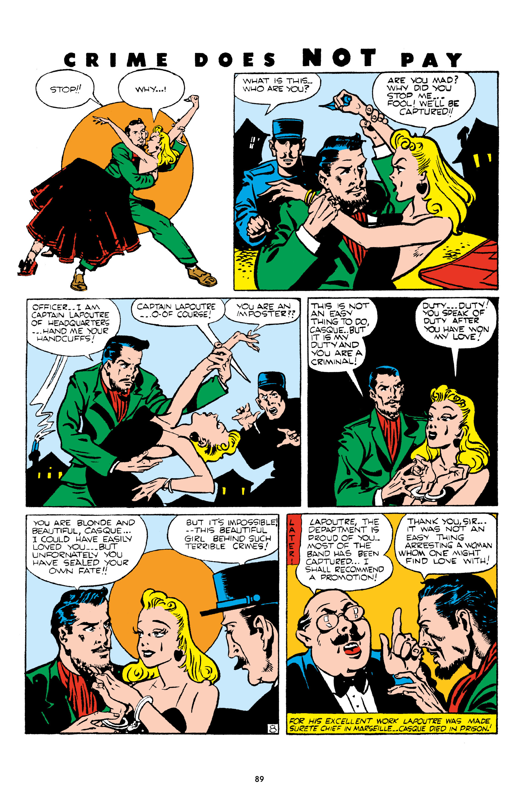 Read online Crime Does Not Pay Archives comic -  Issue # TPB 5 (Part 1) - 89